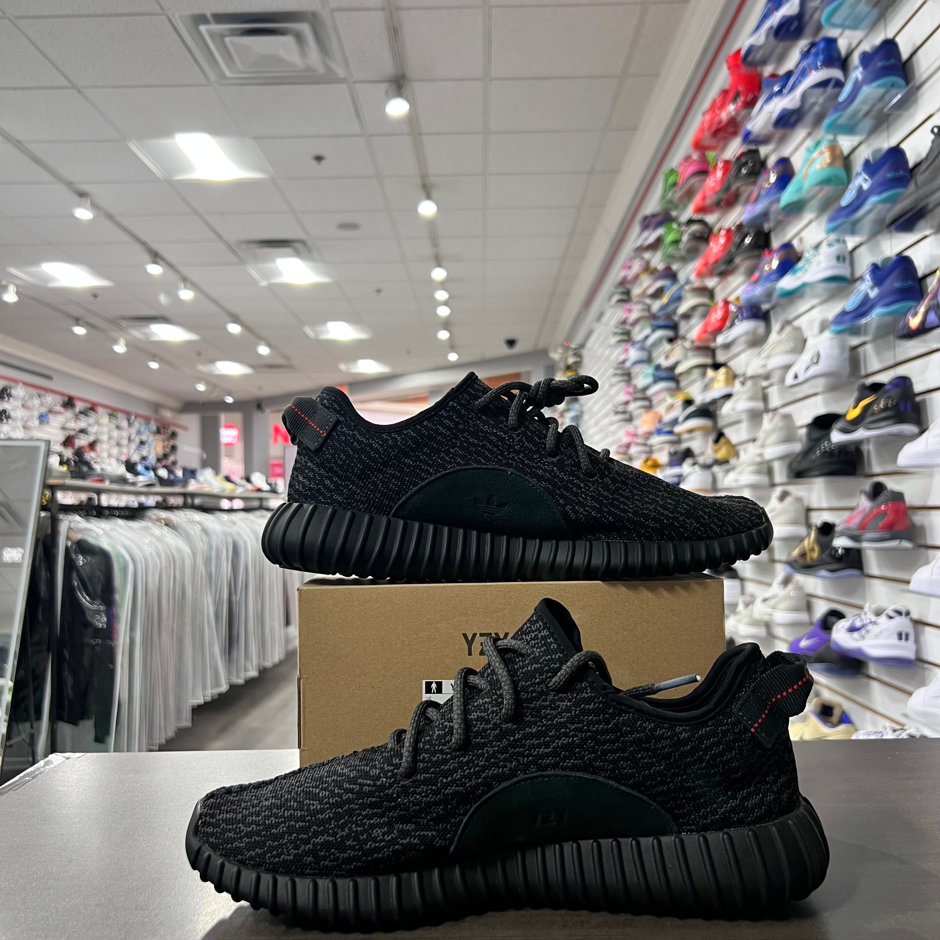 Yeezy 350 V1 Pirate Black (Lightly Worn)