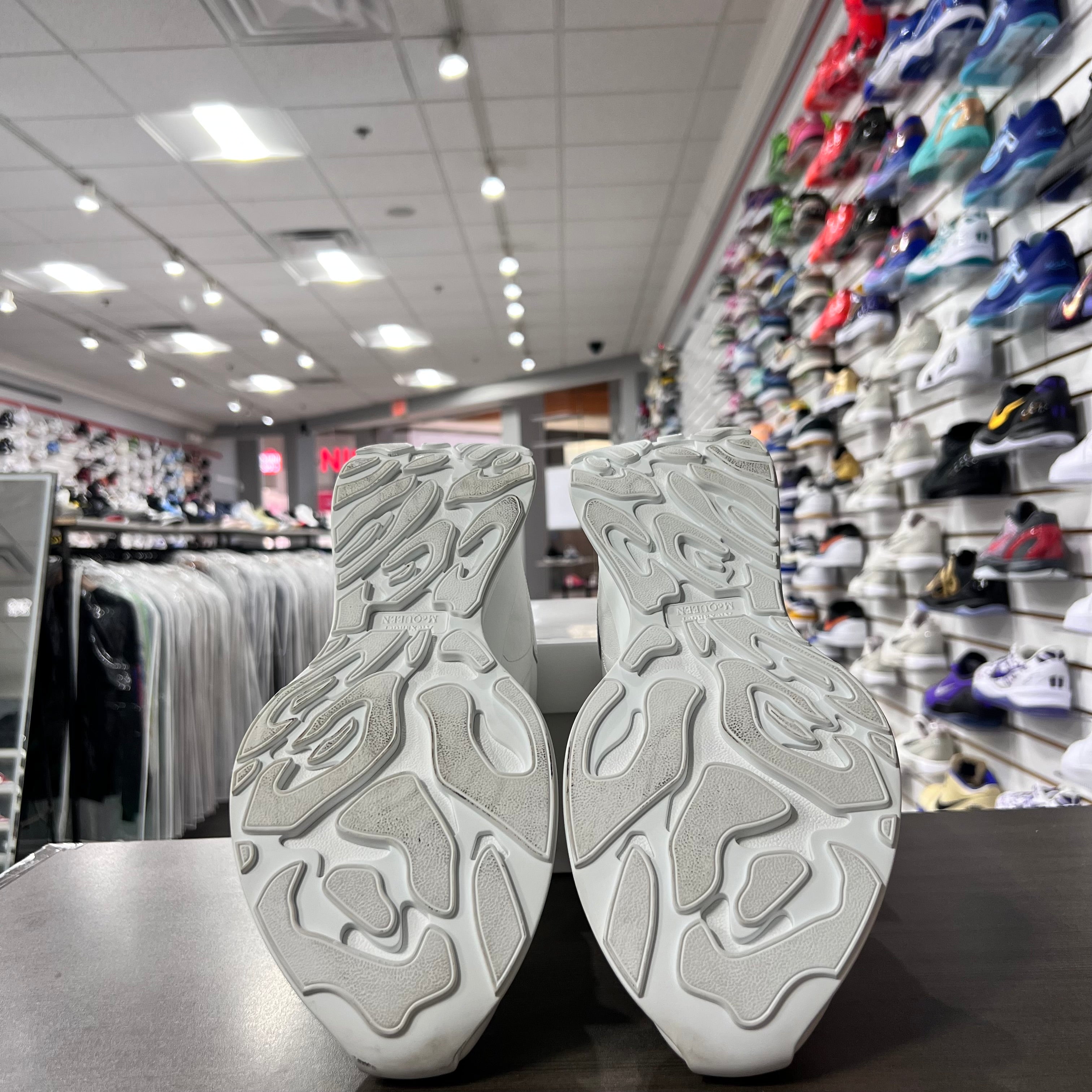 Alexander Mcqueen Sprint Runner White (Lightly Worn+Replacement Box)