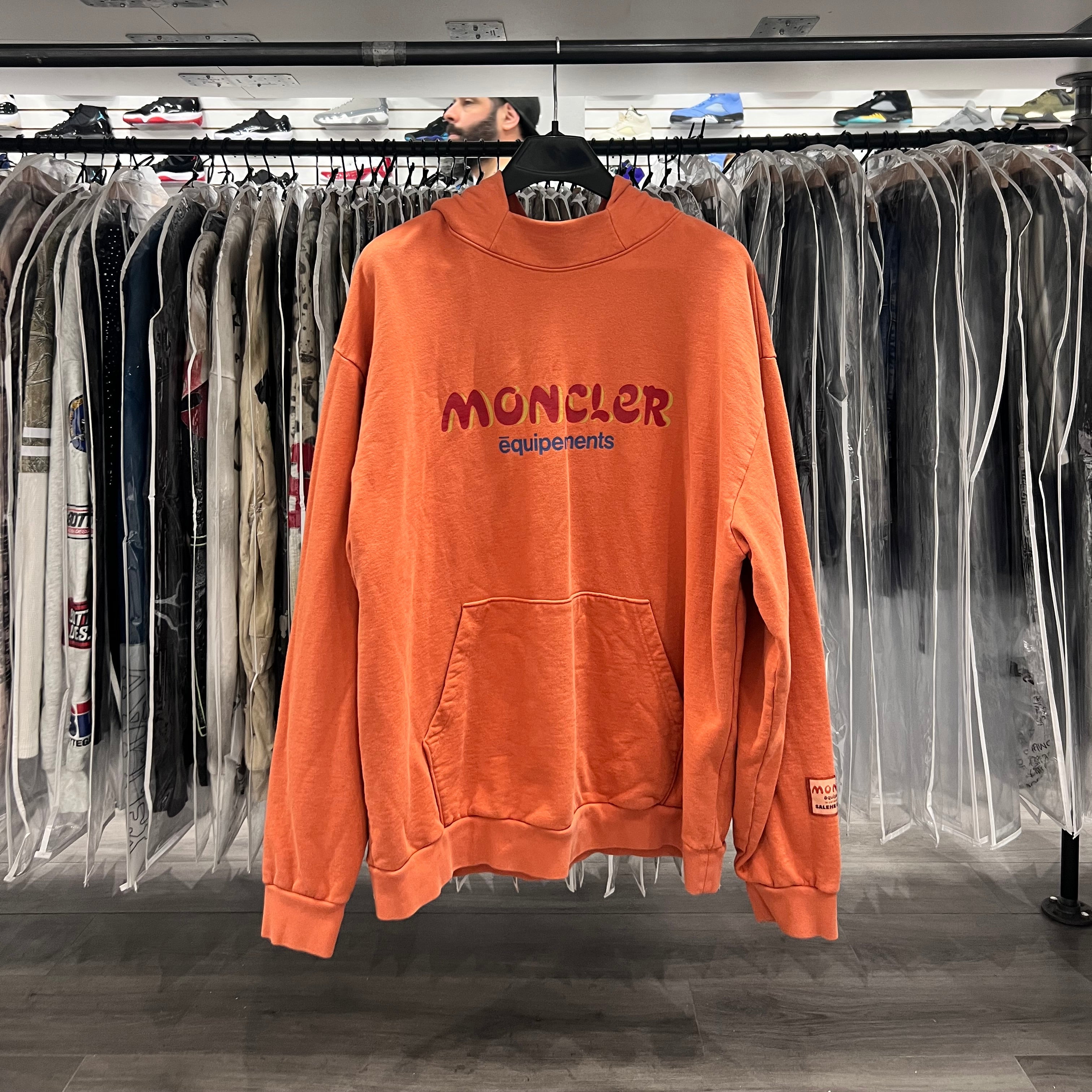 Moncler X Salehe Bemburry Hoodie Orange