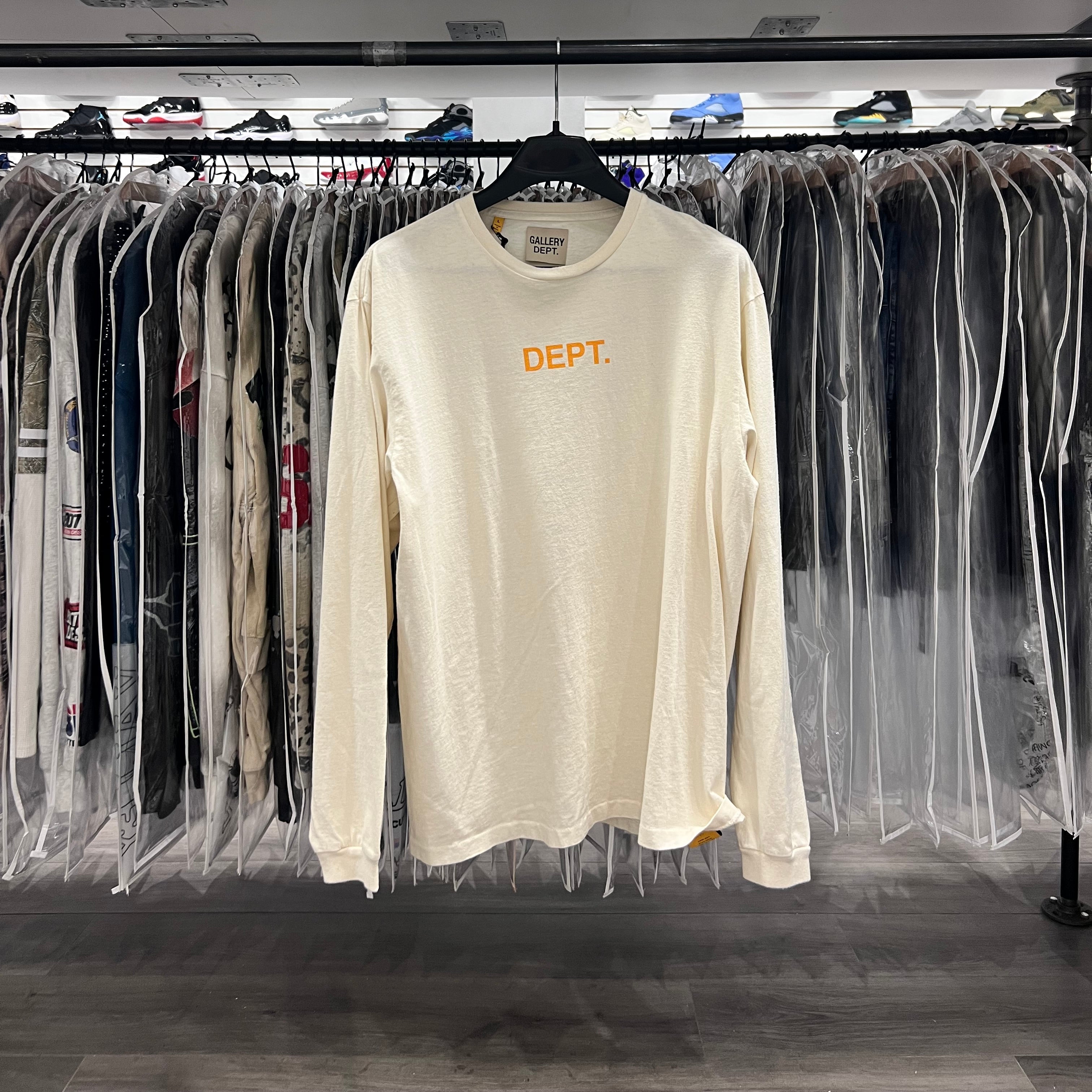 Gallery Staple Logo Longsleeve Tee Cream