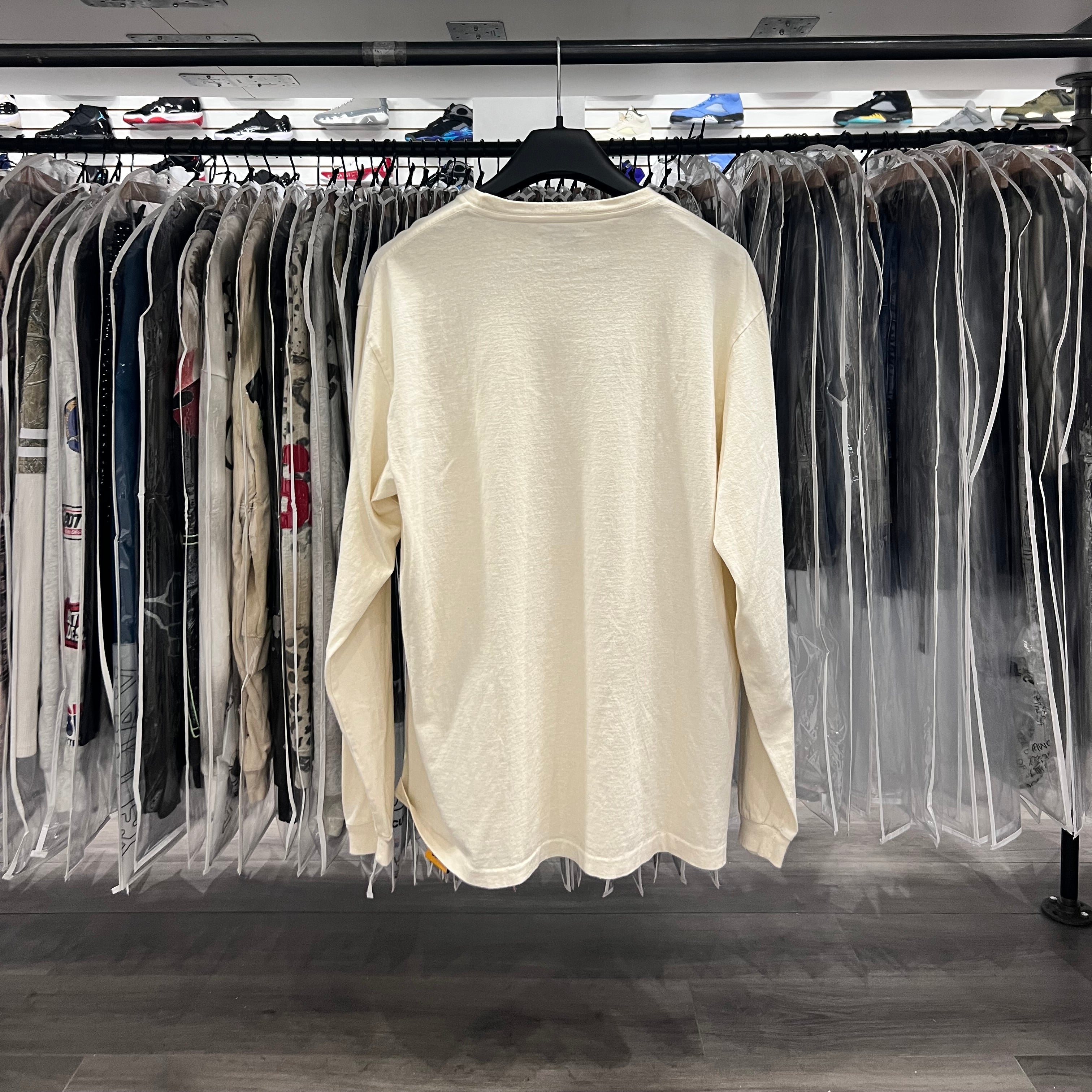 Gallery Staple Logo Longsleeve Tee Cream