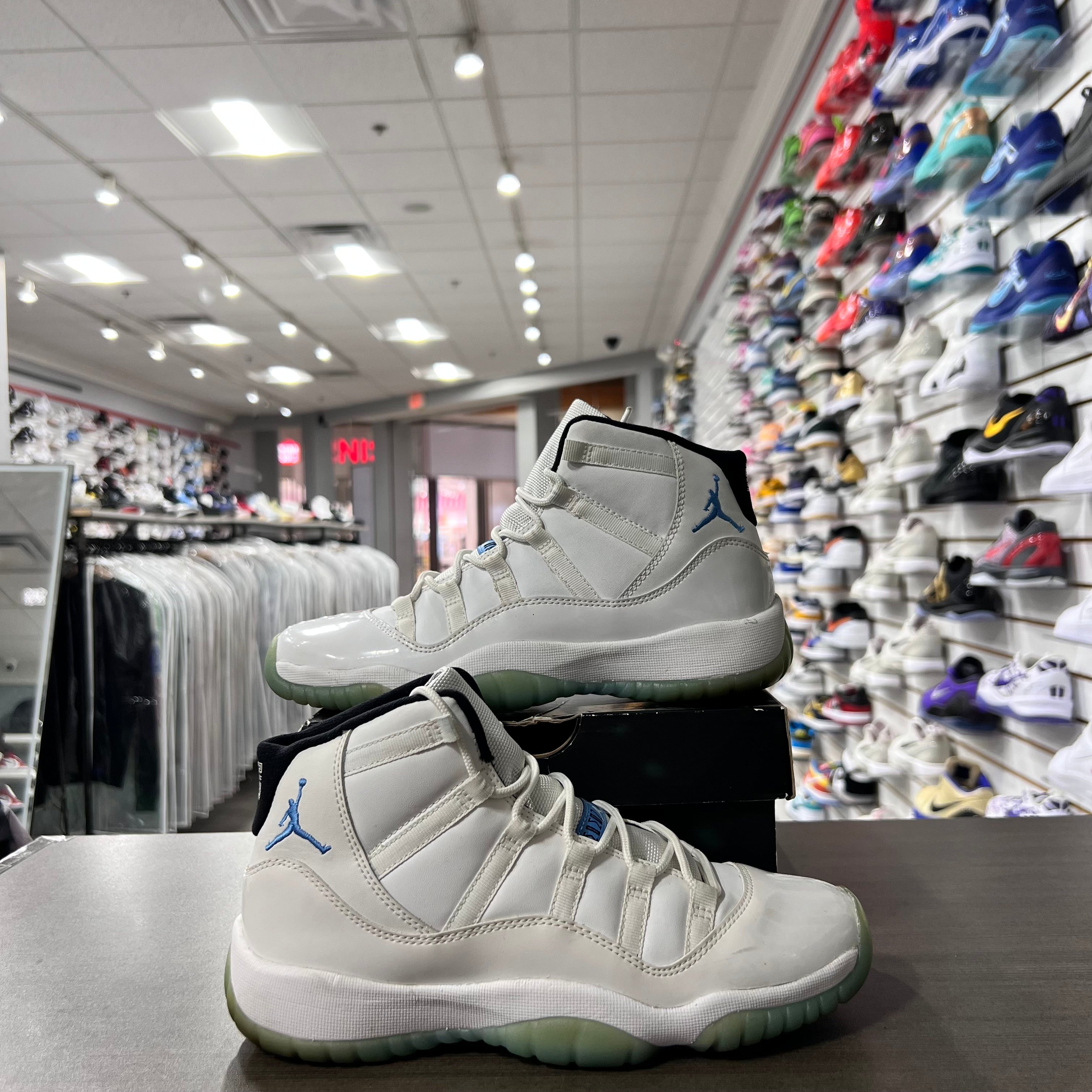 Jordan Retro 11 Gs Legend Blue (2014)(Lightly Worn)