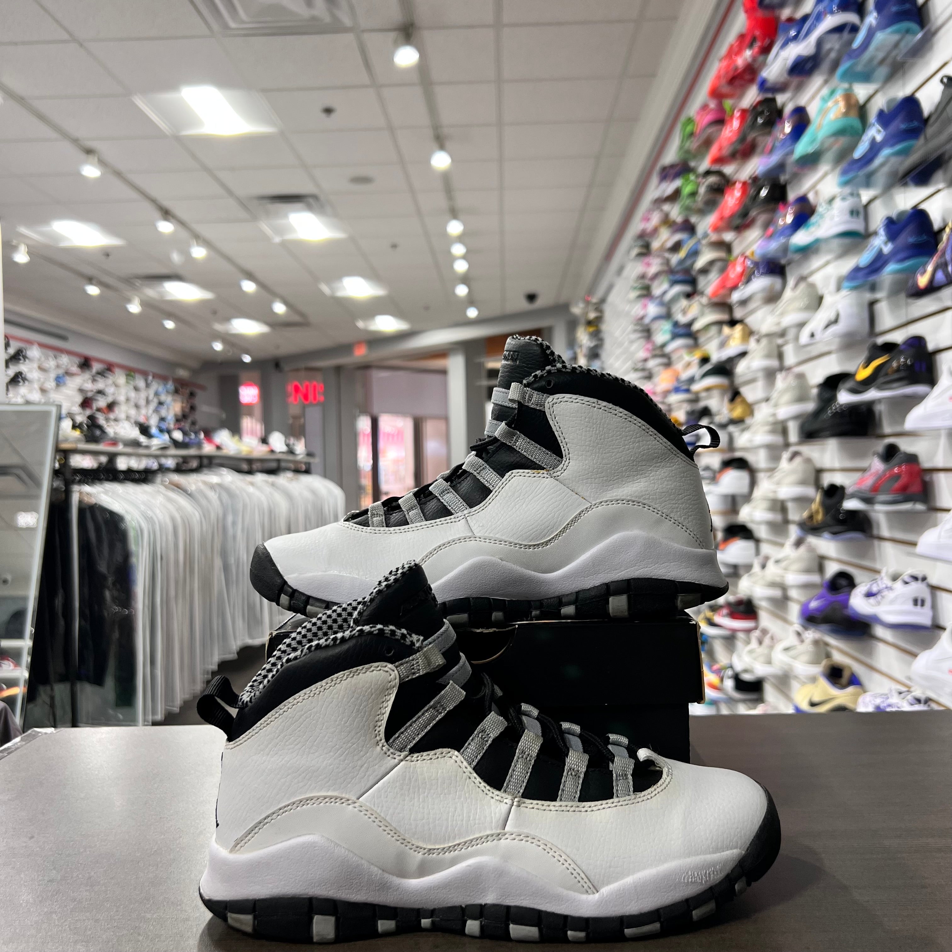Jordan Retro 10 Gs Steel (2013)(Lightly Worn)
