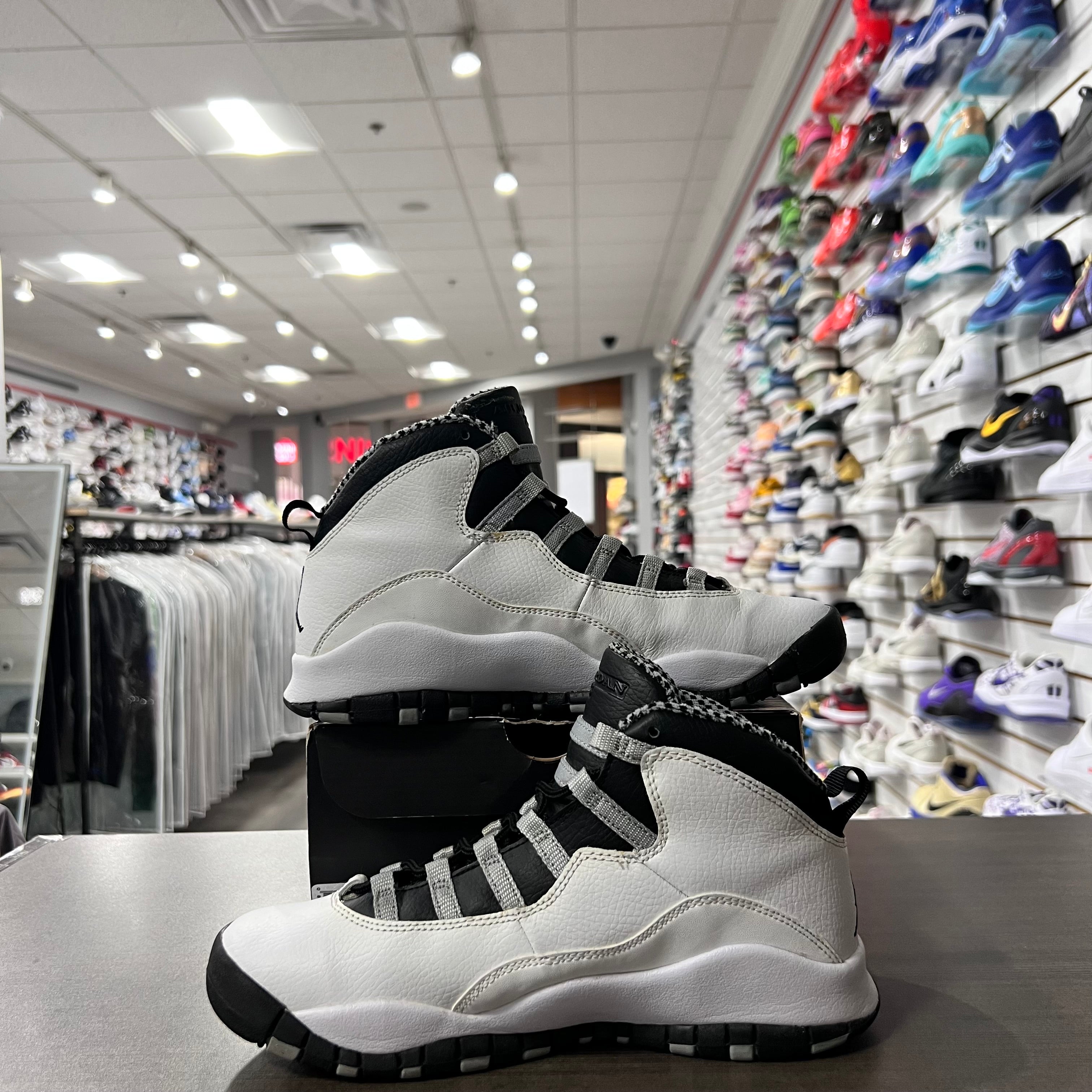 Jordan Retro 10 Gs Steel (2013)(Lightly Worn)