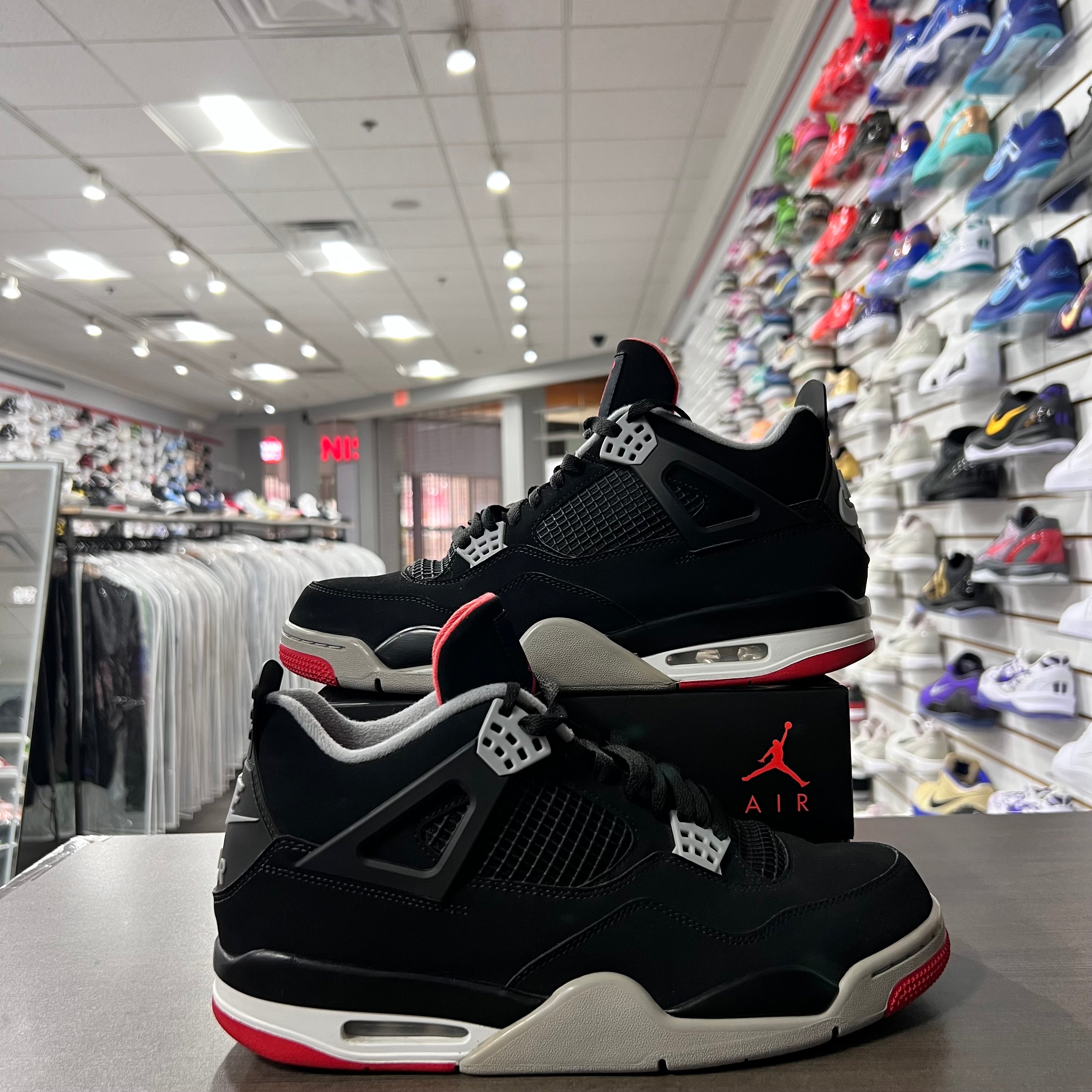 Jordan Retro 4 Mens Bred (2019)(Lightly Worn)