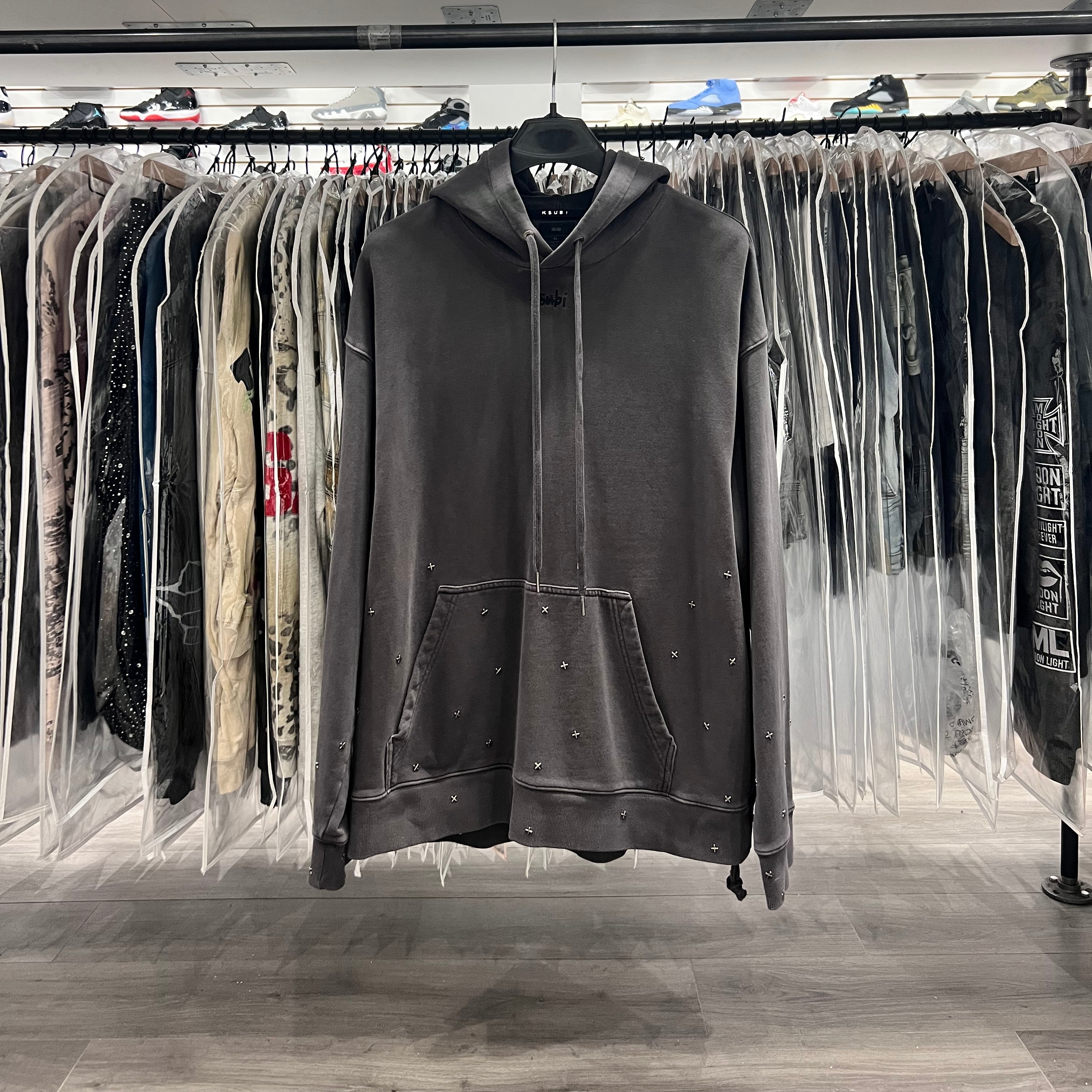 Ksubi Metal Crossed Hoodie (Lightly Worn)
