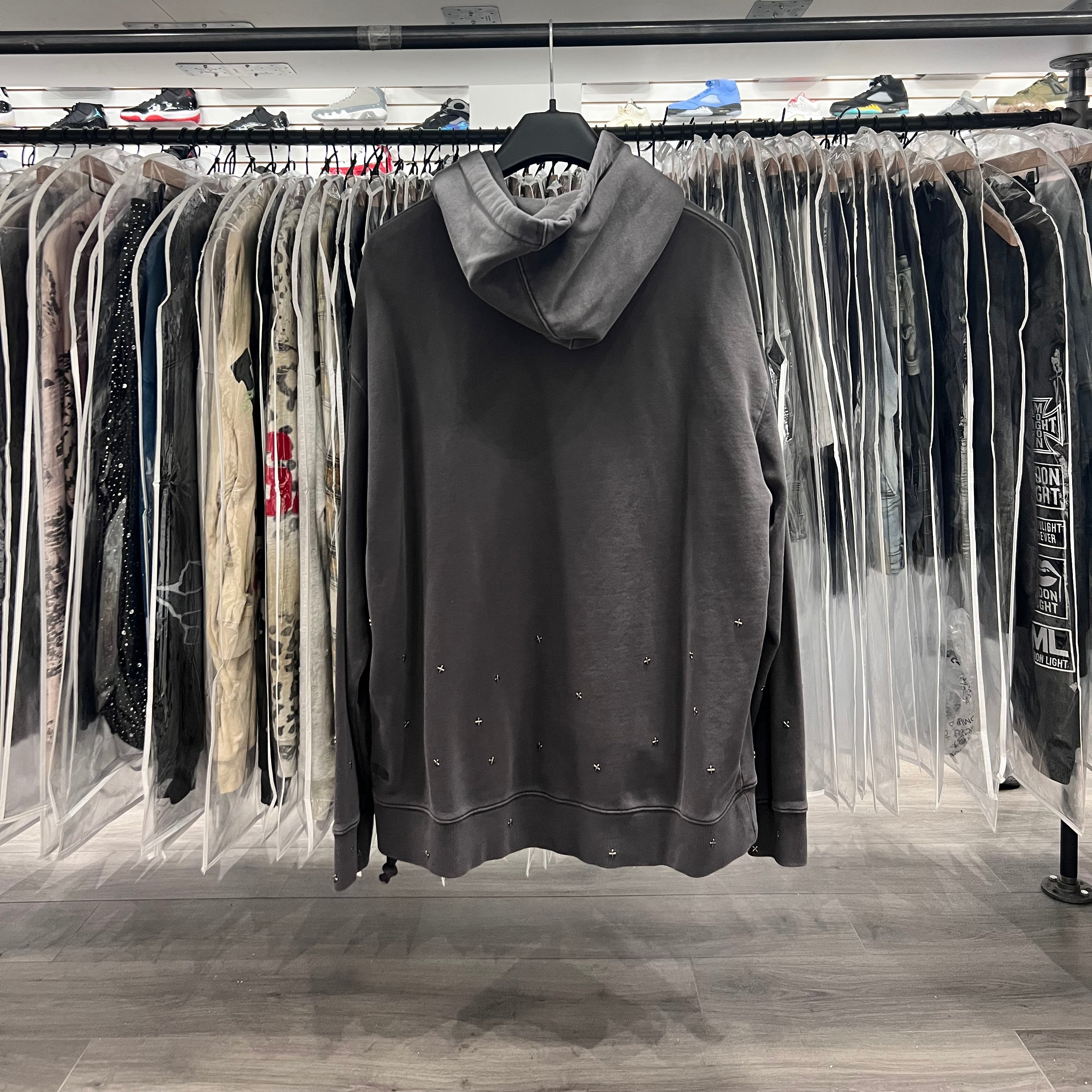 Ksubi Metal Crossed Hoodie (Lightly Worn)