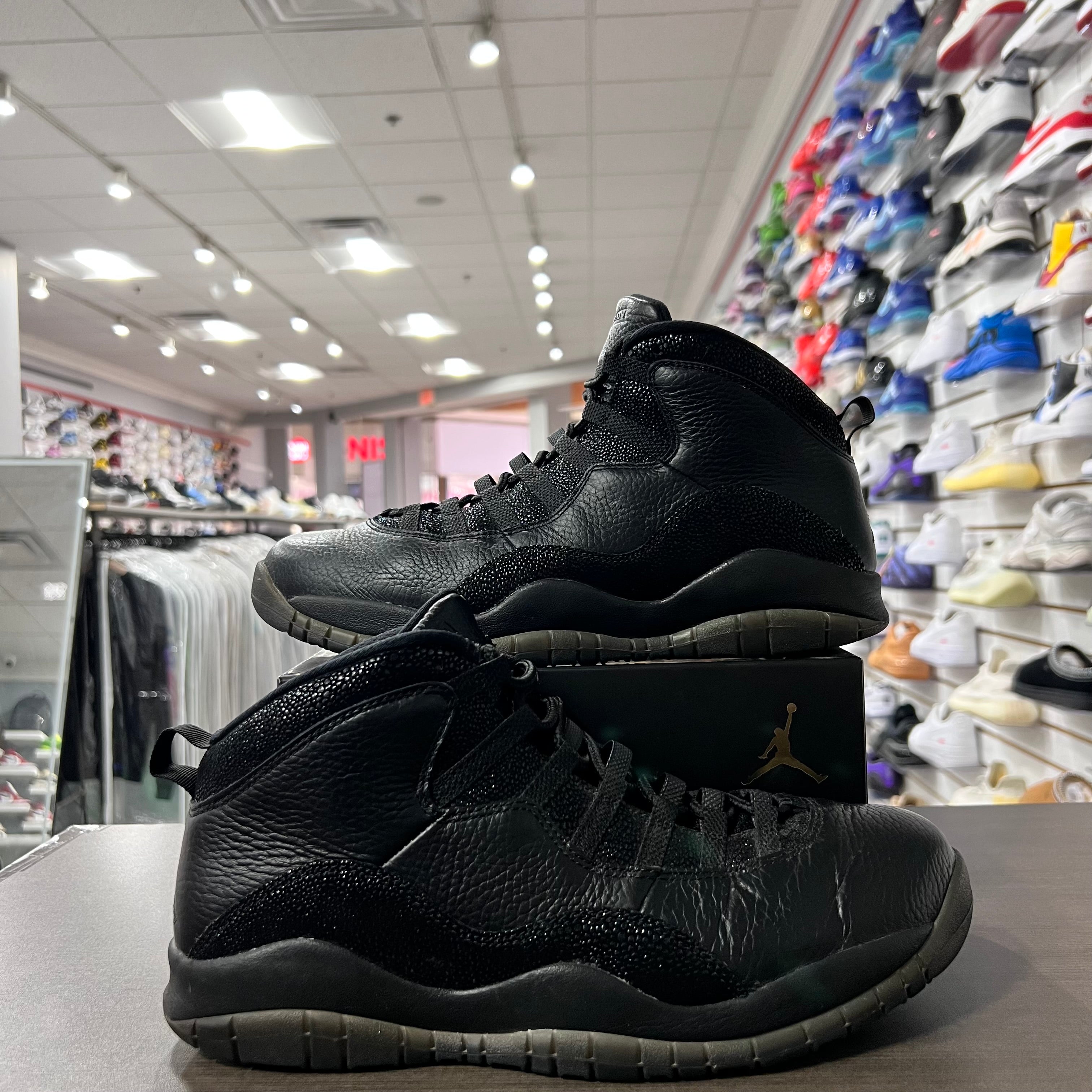 Jordan Retro 10 Mens OVO Black (Lightly Worn)