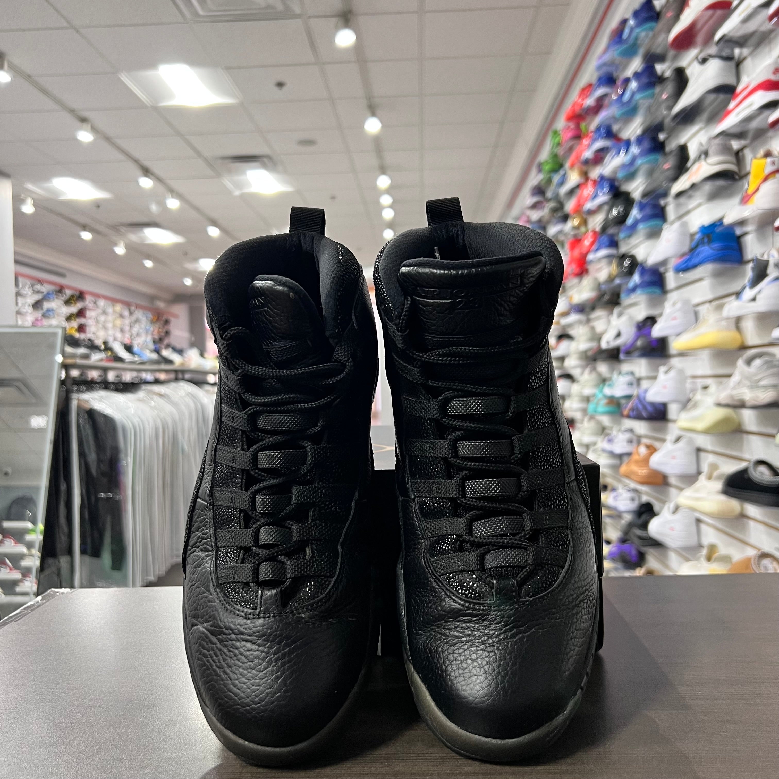 Jordan Retro 10 Mens OVO Black (Lightly Worn)