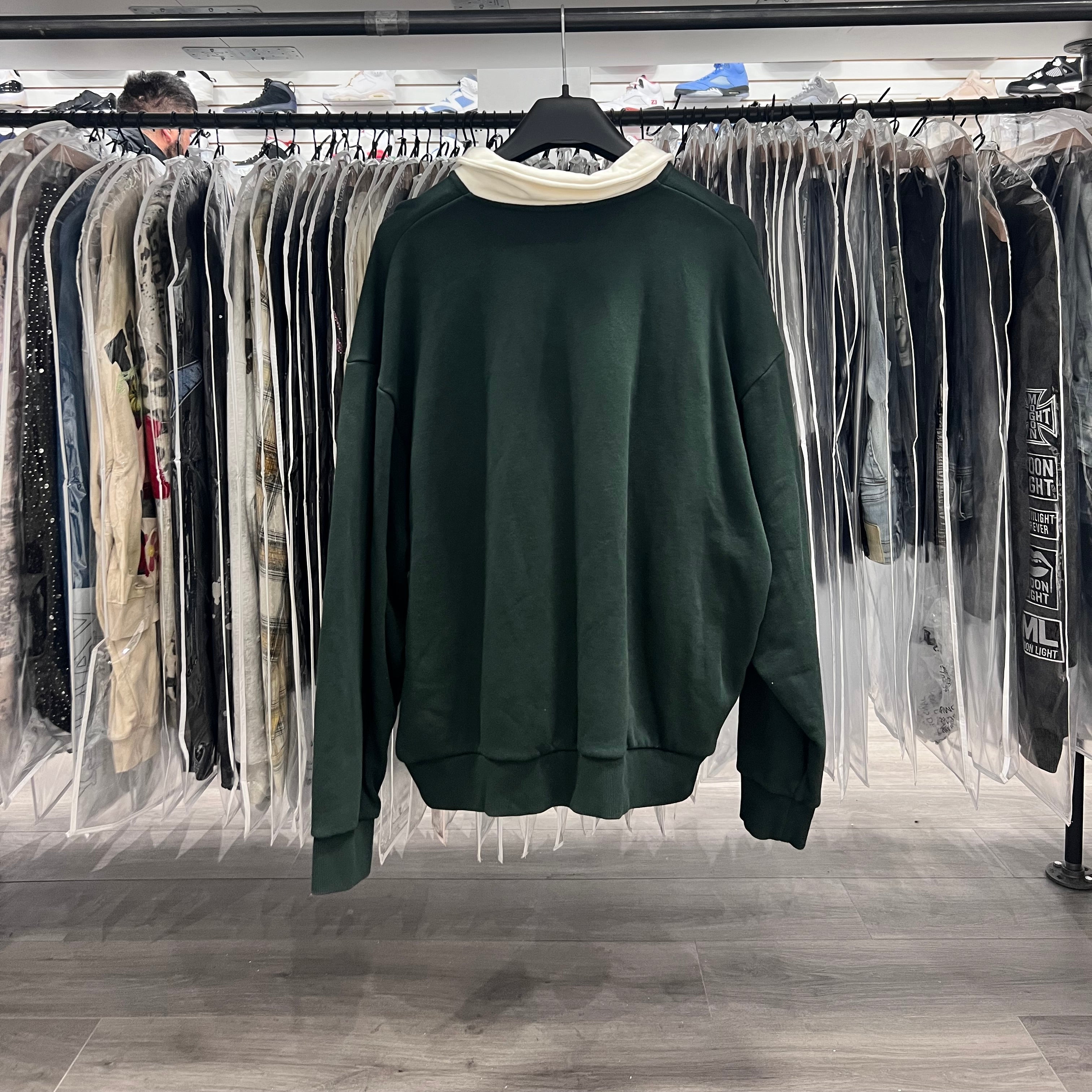 Kith NYC Crewneck Green (Lightly Worn)