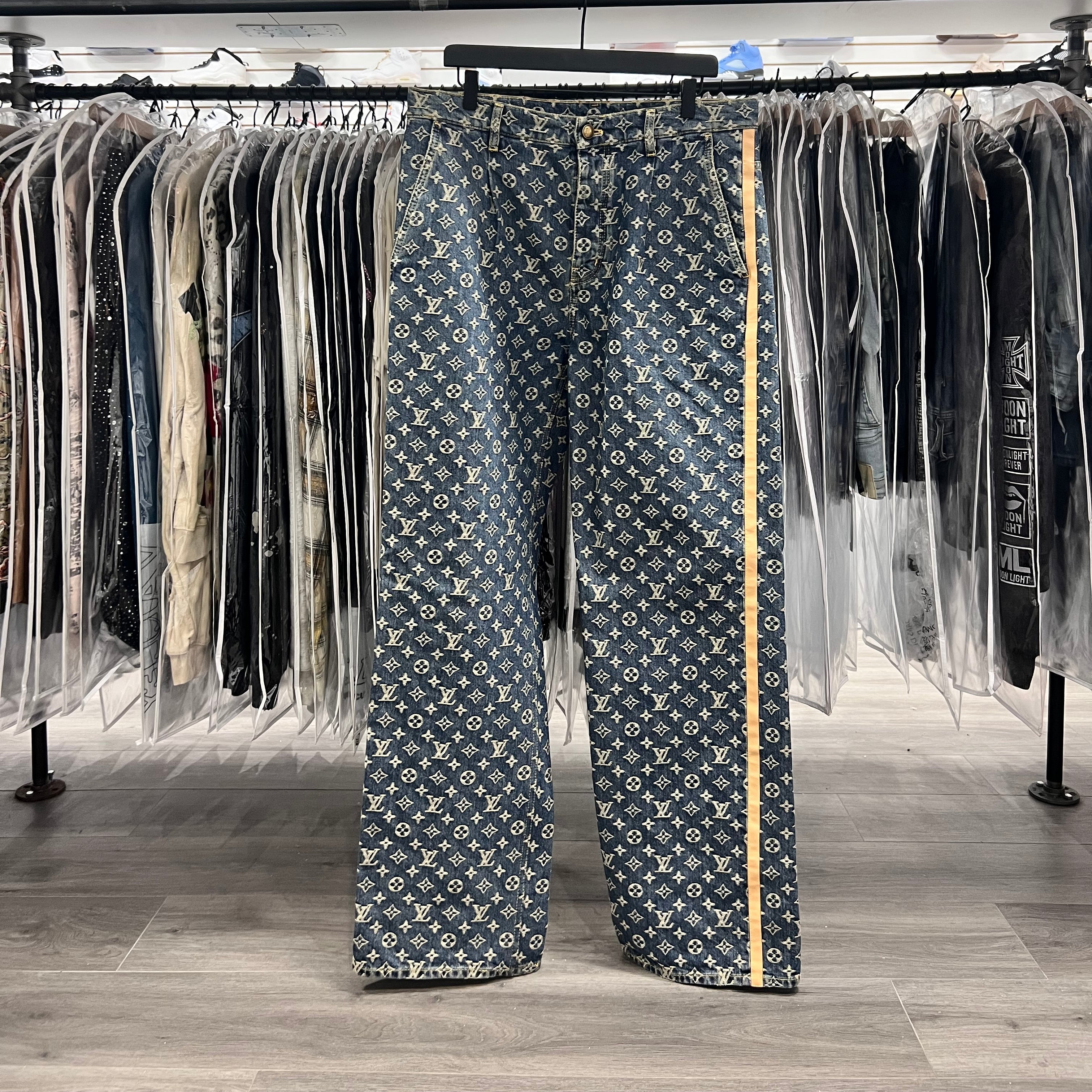 Louis Vuitton Monogram Jeans Blue (Lightly Worn)