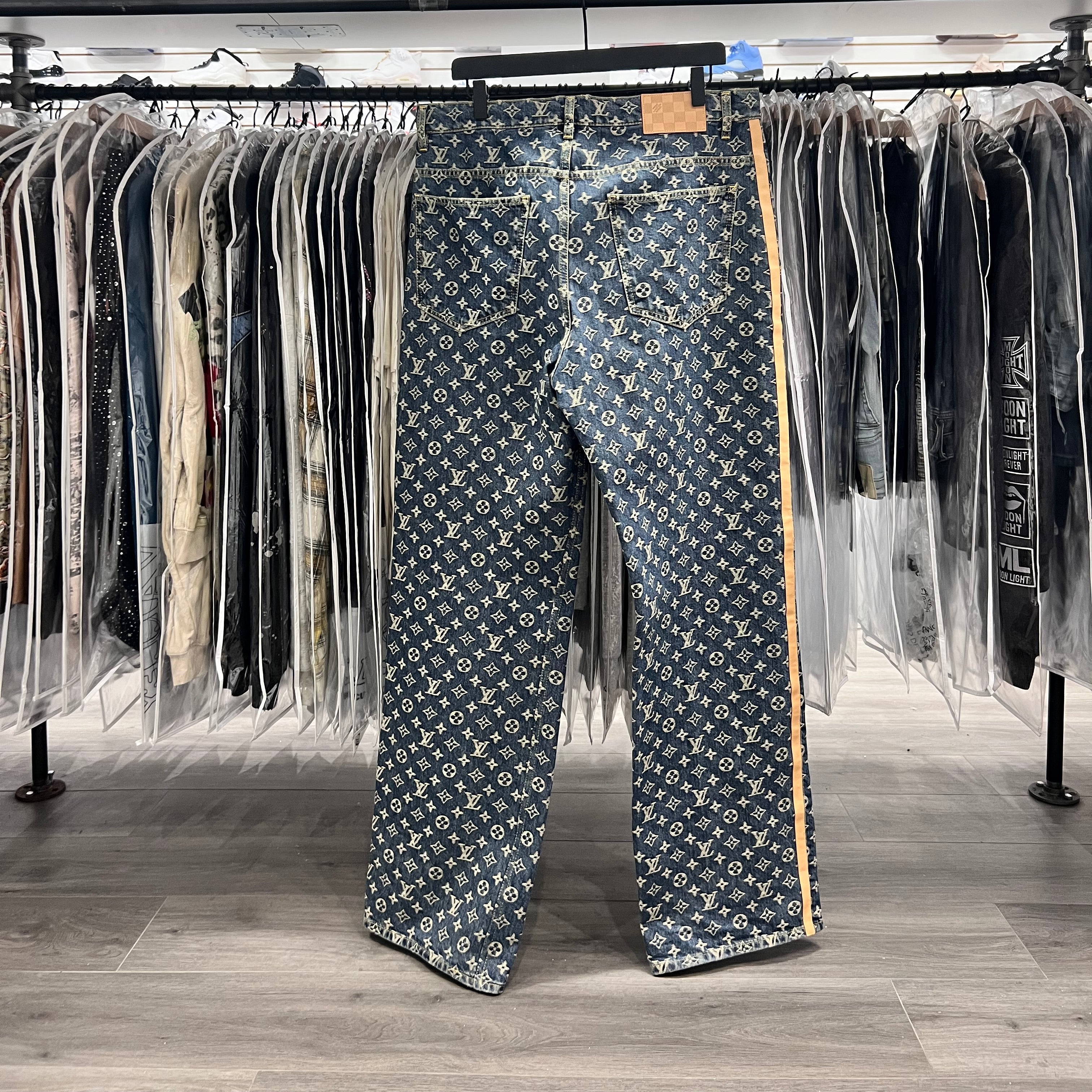 Louis Vuitton Monogram Jeans Blue (Lightly Worn)