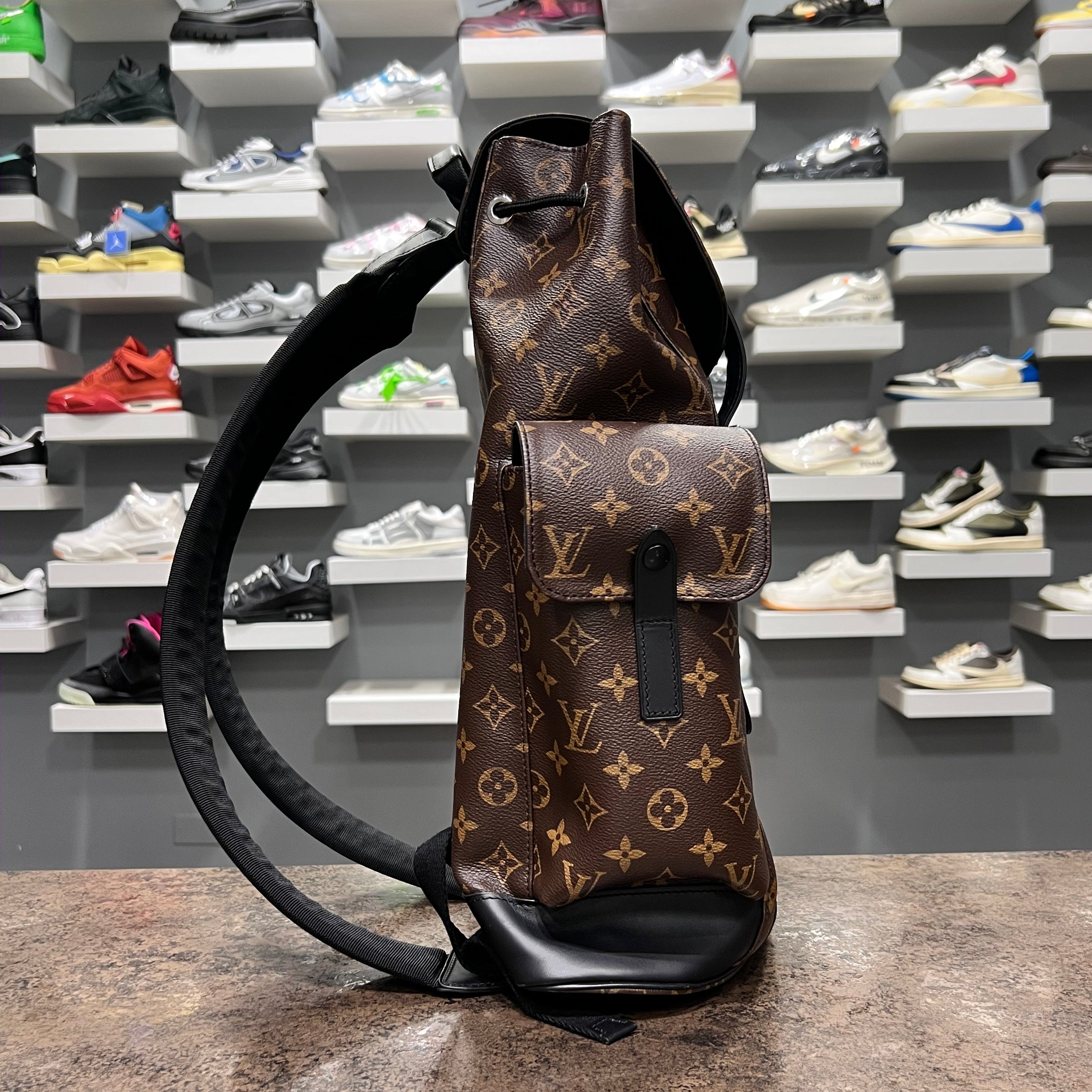 Louis Vuitton Christopher Backpack Monogram Brown (Lightly Worn)