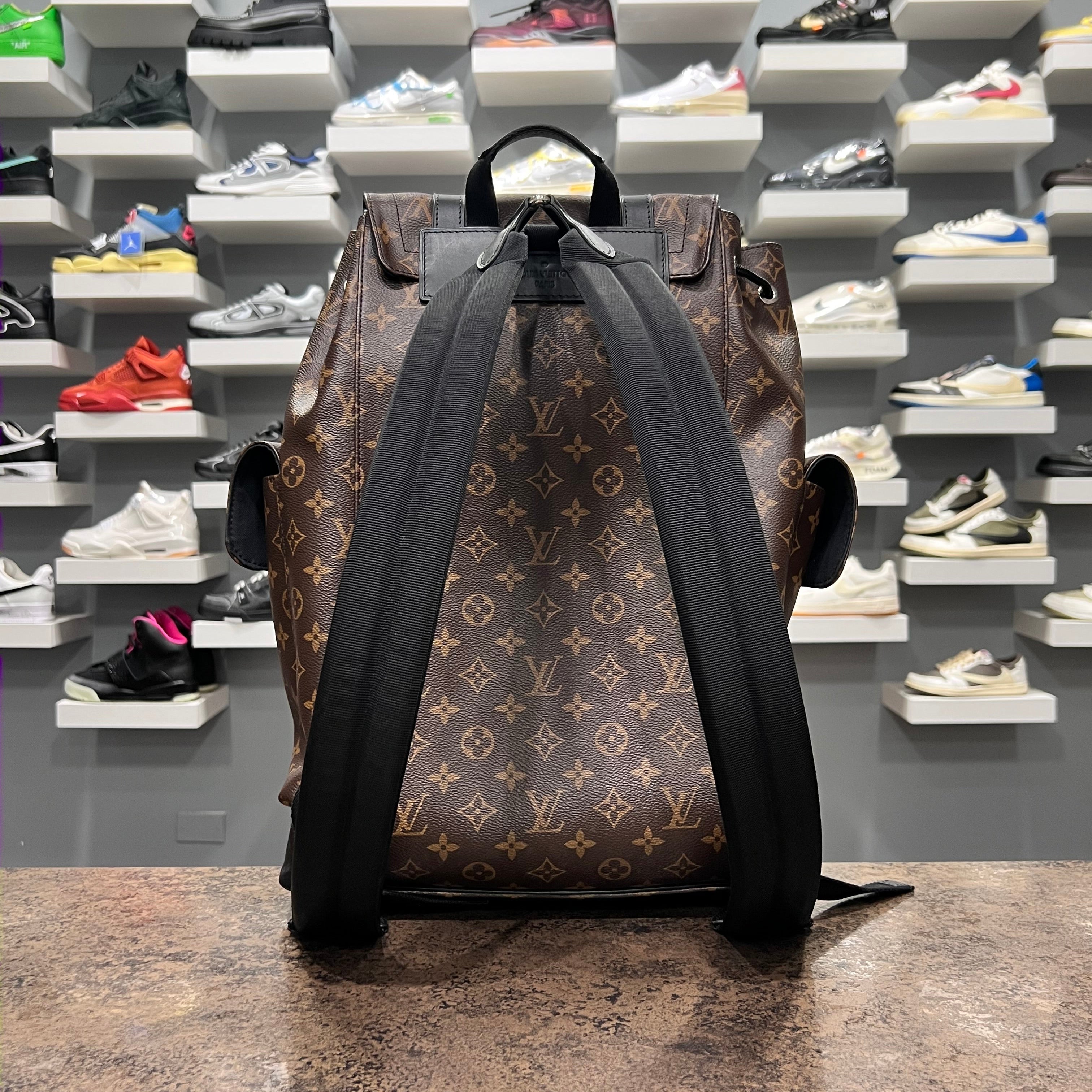 Louis Vuitton Christopher Backpack Monogram Brown (Lightly Worn)