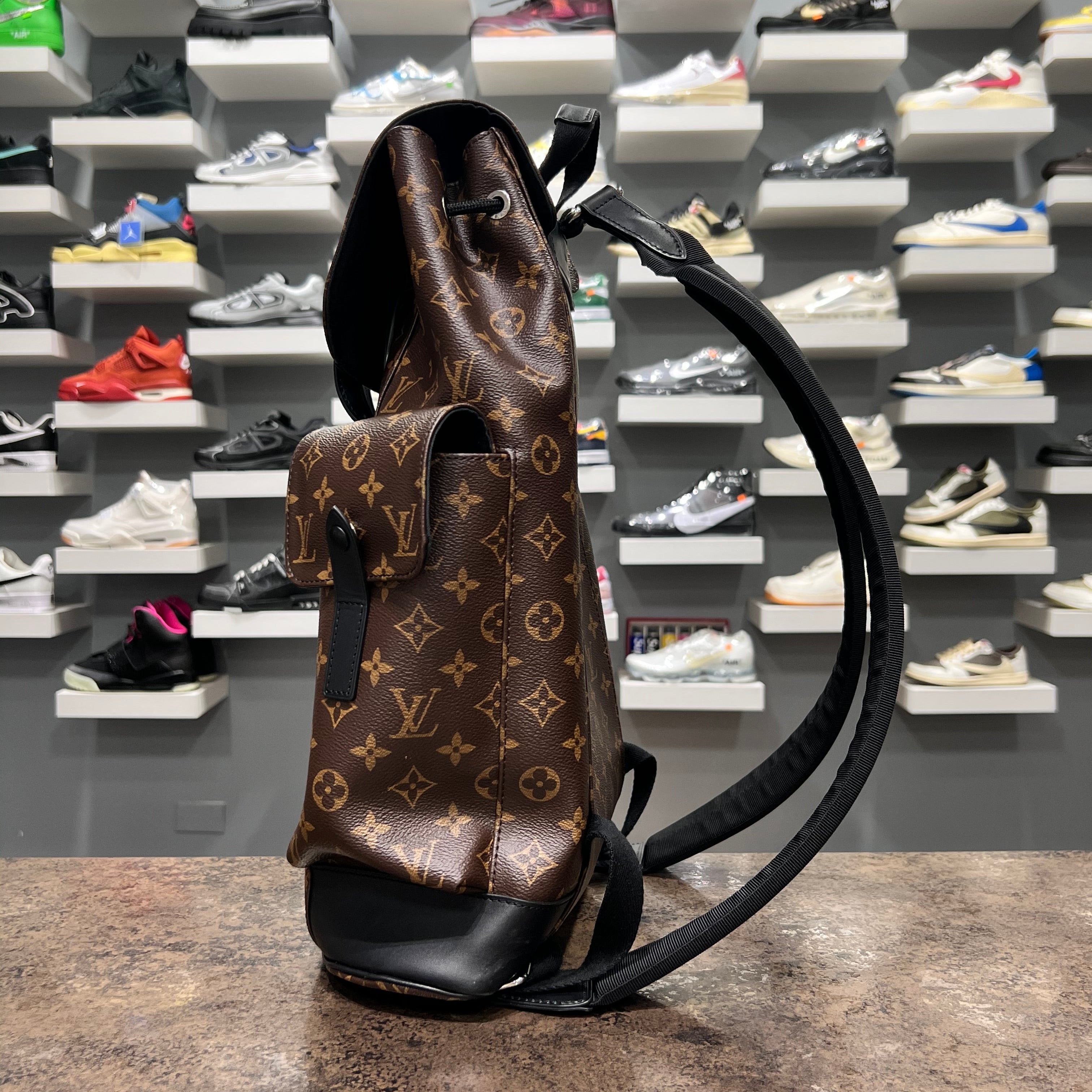 Louis Vuitton Christopher Backpack Monogram Brown (Lightly Worn)