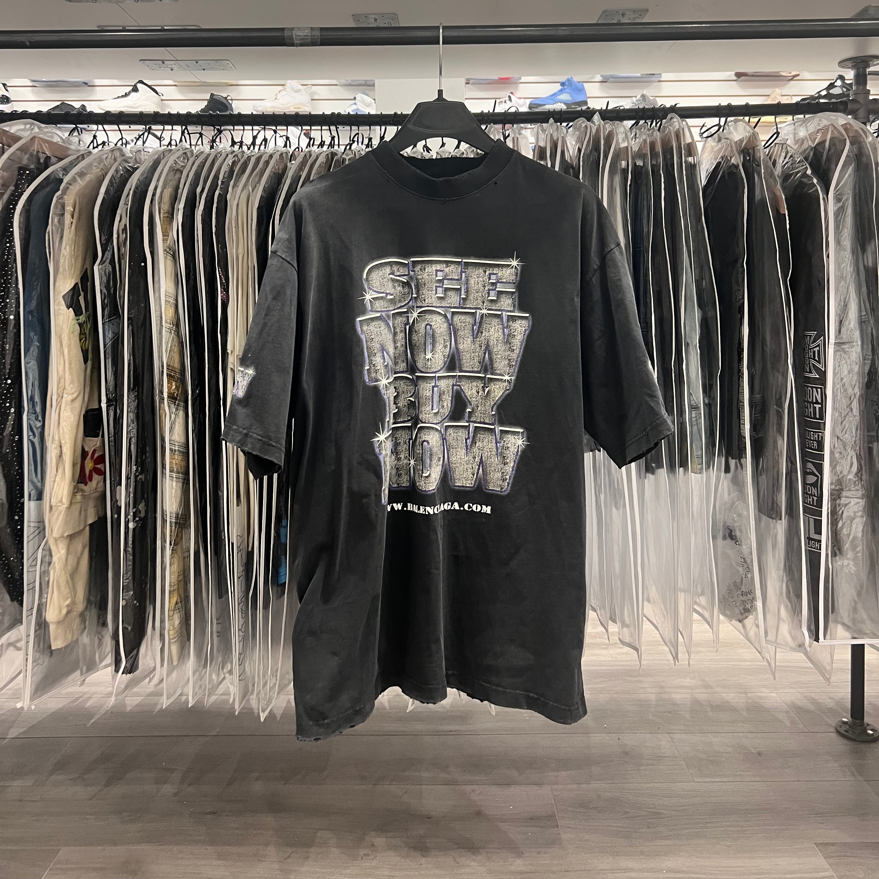 Balenciaga See Now Buy Now Tee (Lightly Worn)