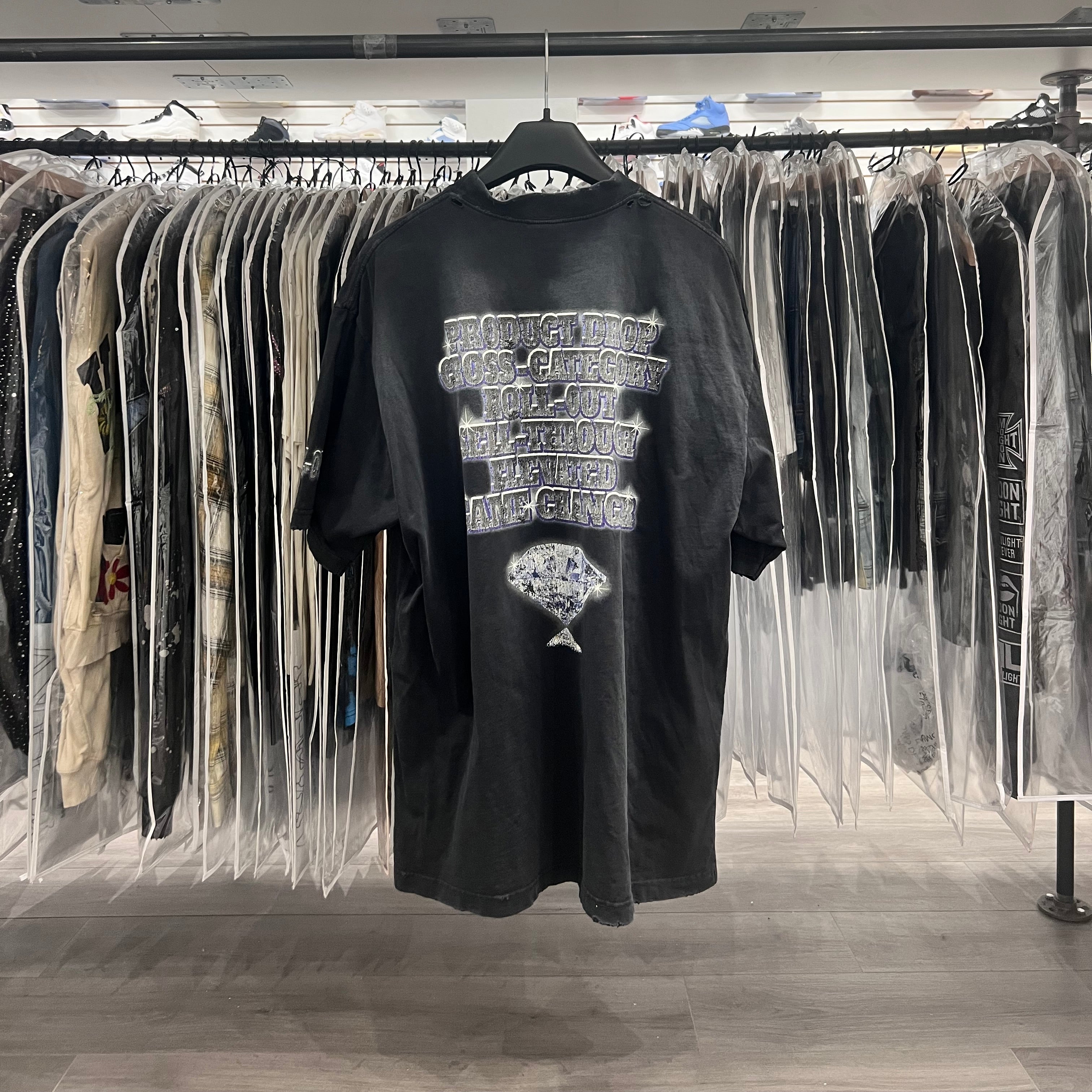 Balenciaga See Now Buy Now Tee (Lightly Worn)
