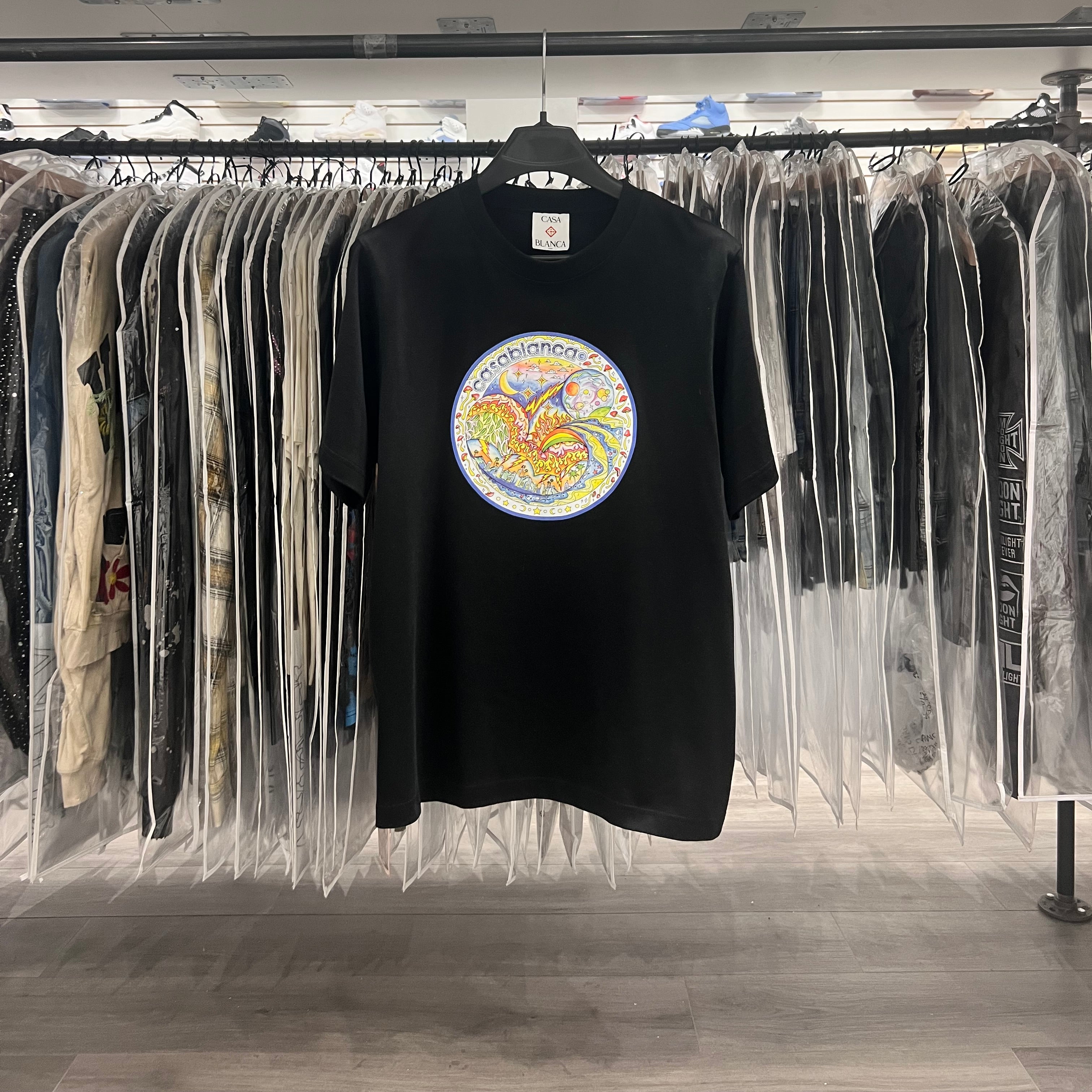 Casablanca 4 Elements Tee Black