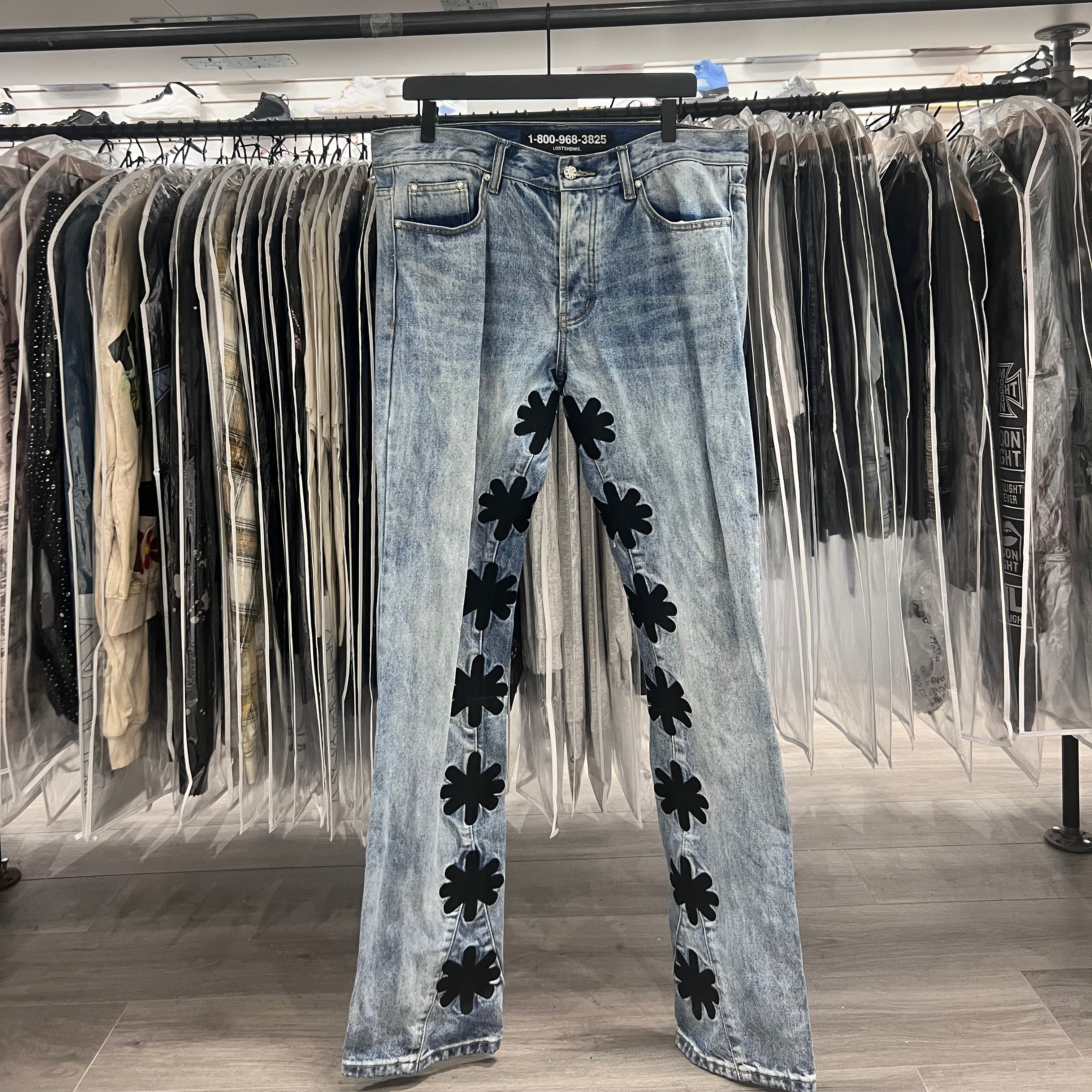 LOSTSHDWS Jeans Blue Black (Lightly Worn)