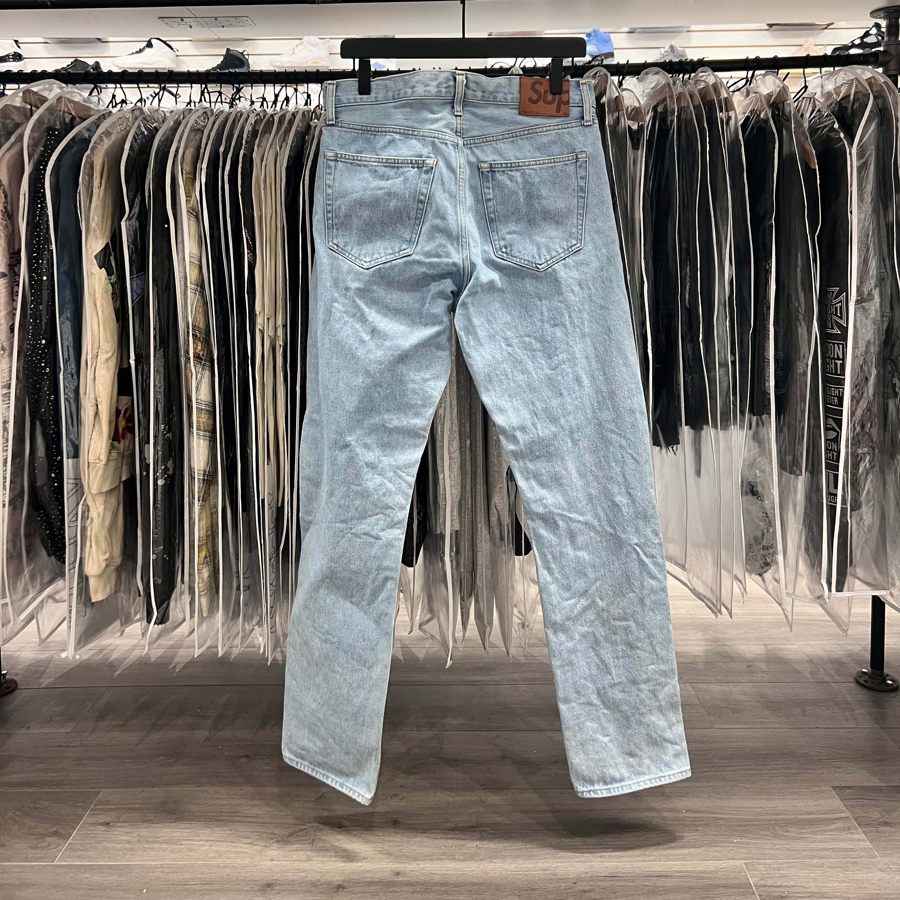 Supreme Jeans Light Blue (Lightly Worn)