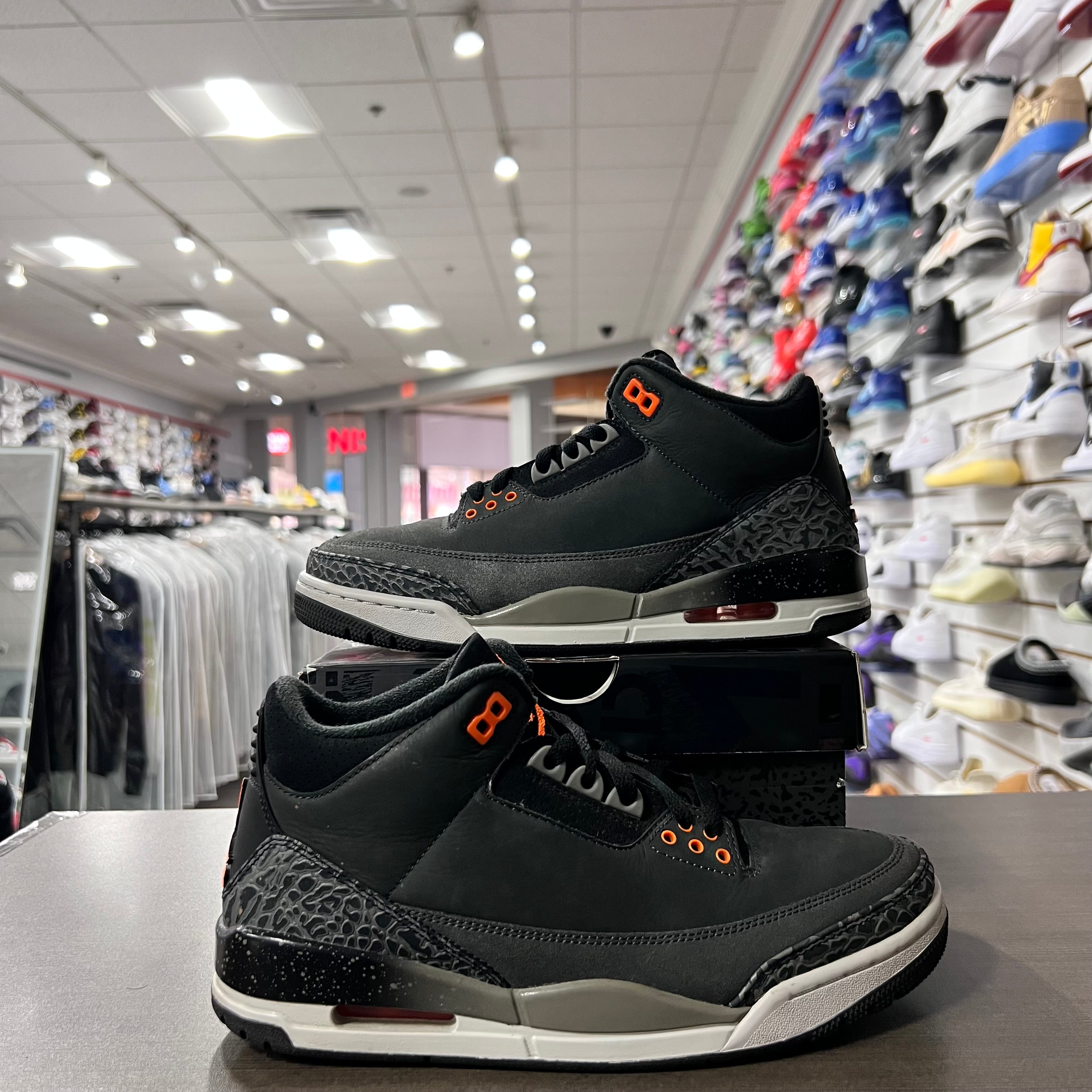Jordan Retro 3 Mens Fear (Lightly Worn)