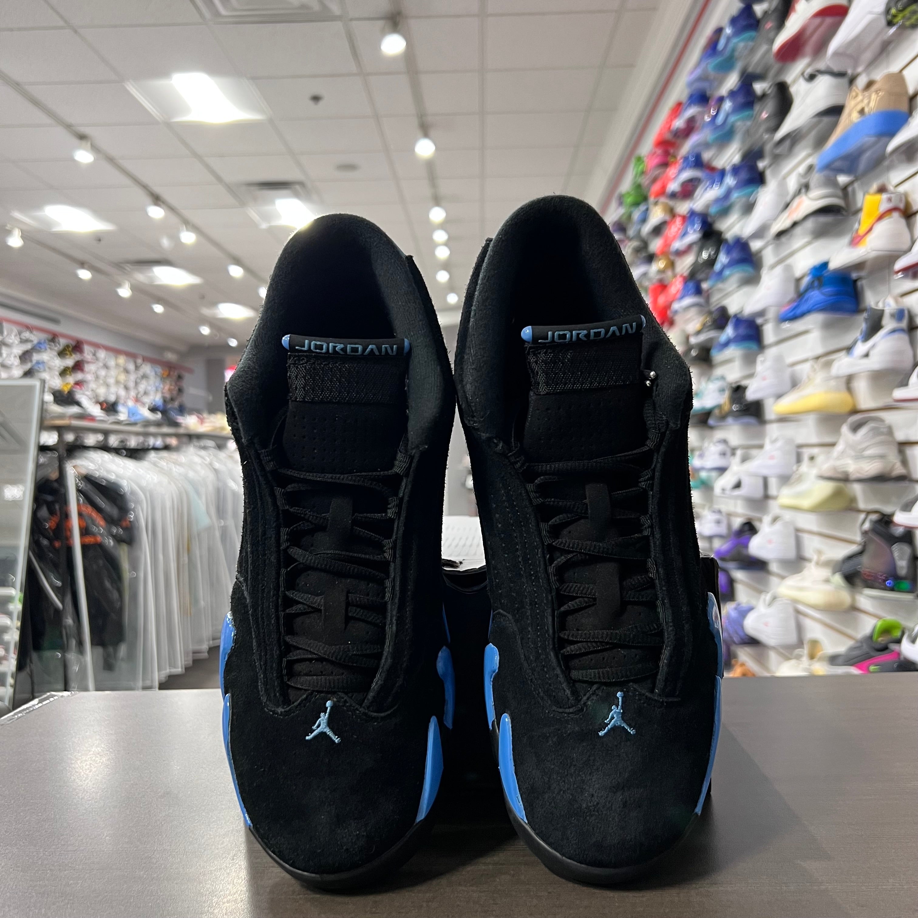 Jordan Retro 14 Mens Black University Blue (Lightly Worn)