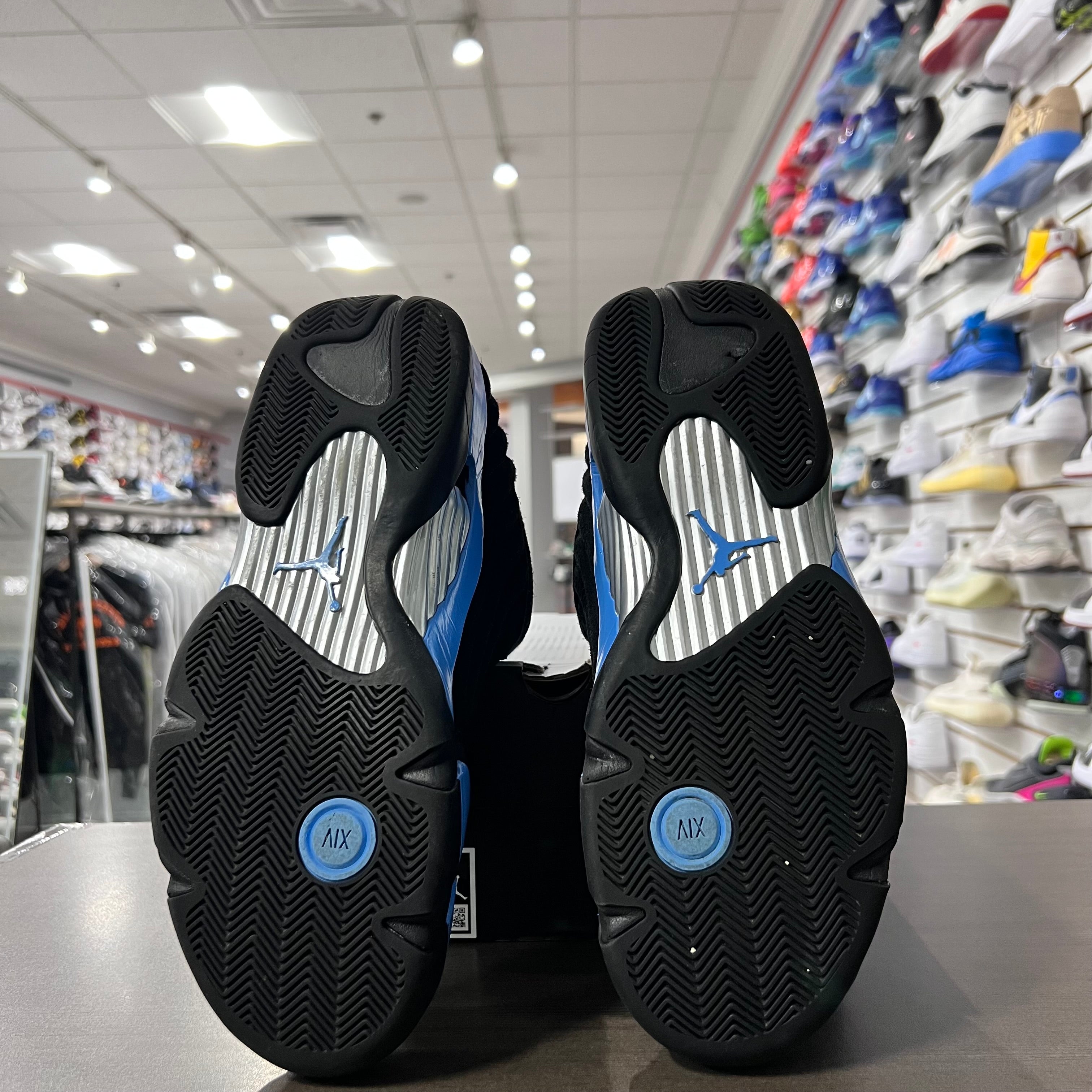 Jordan Retro 14 Mens Black University Blue (Lightly Worn)