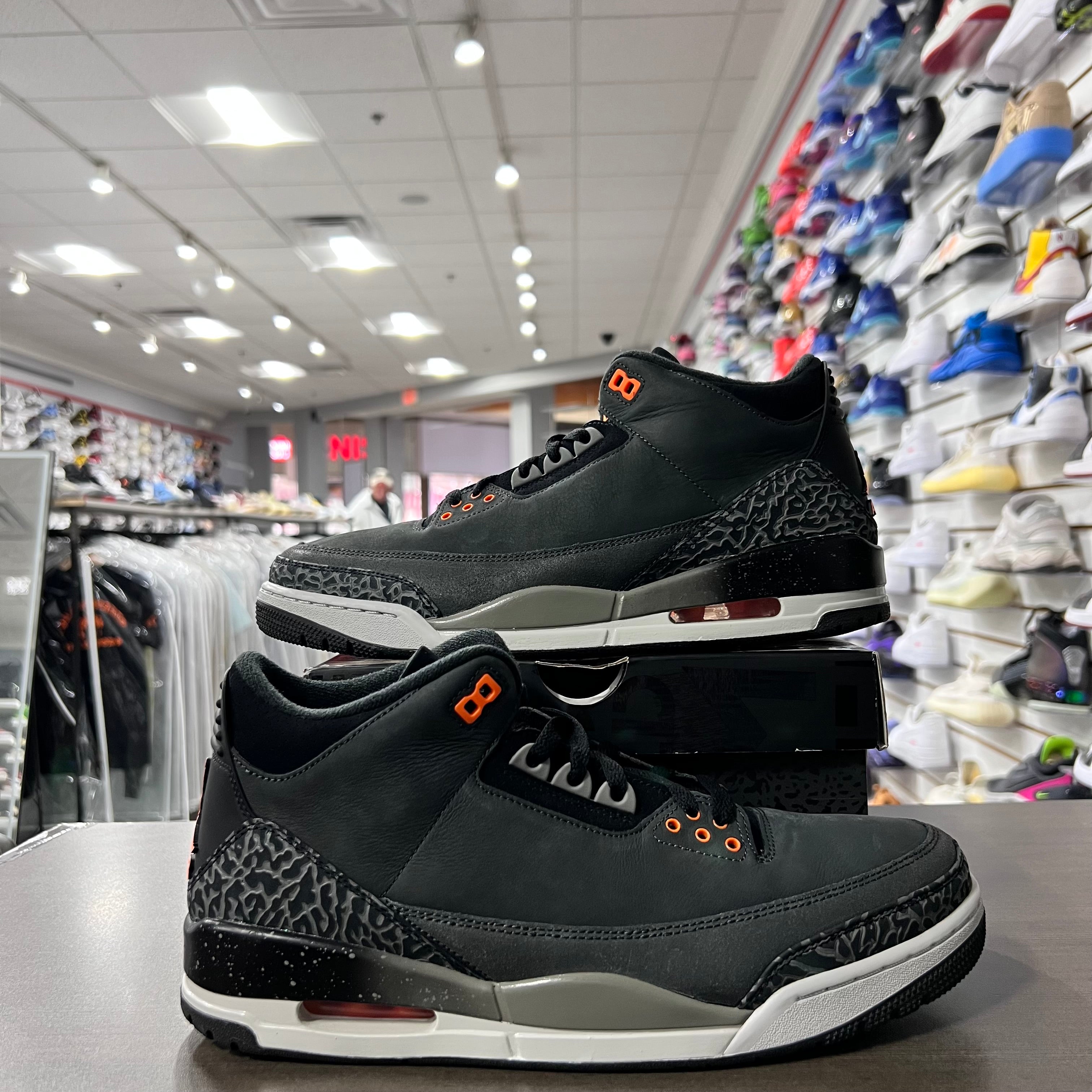 Jordan Retro 3 Mens Fear (Lightly Worn)