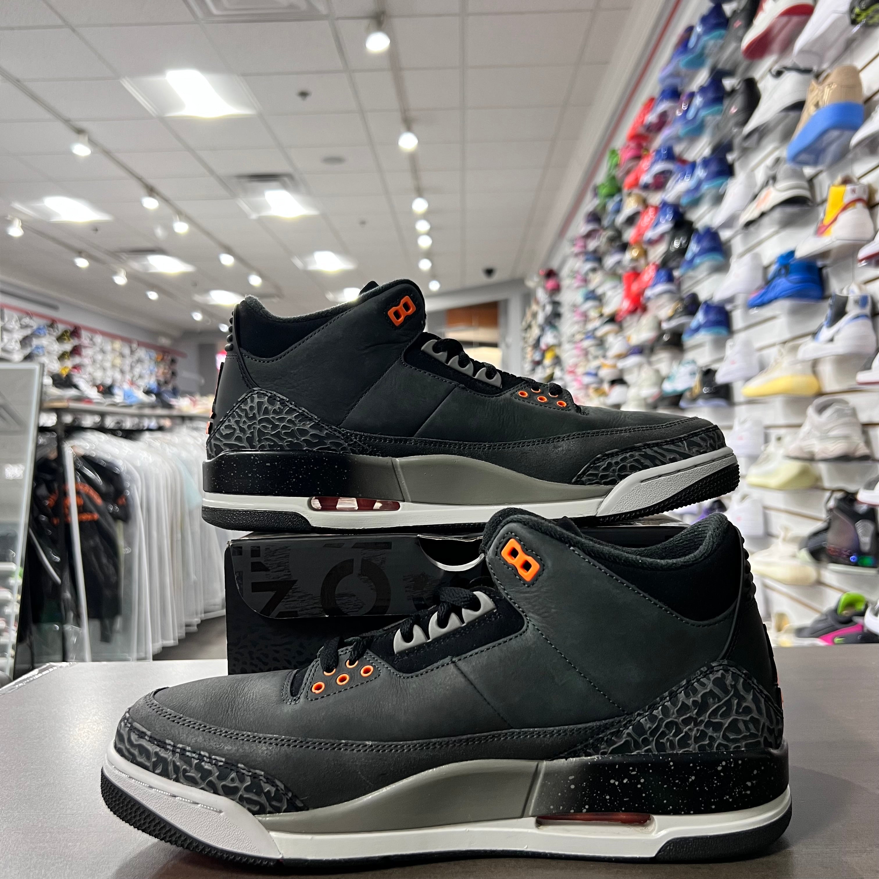 Jordan Retro 3 Mens Fear (Lightly Worn)