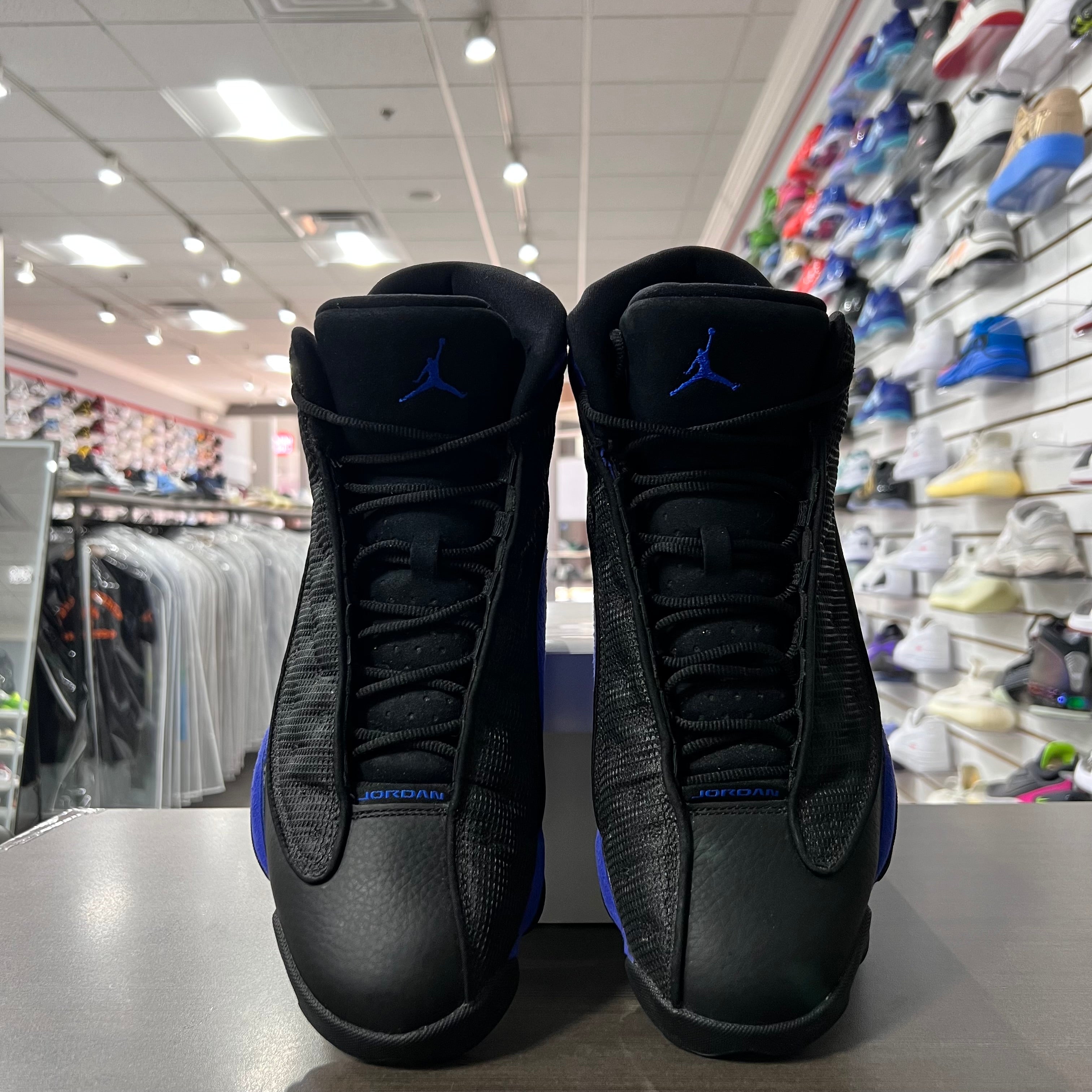 Jordan Retro 13 Mens Black Hyper Royal (Lightly Worn+Replacement Box)