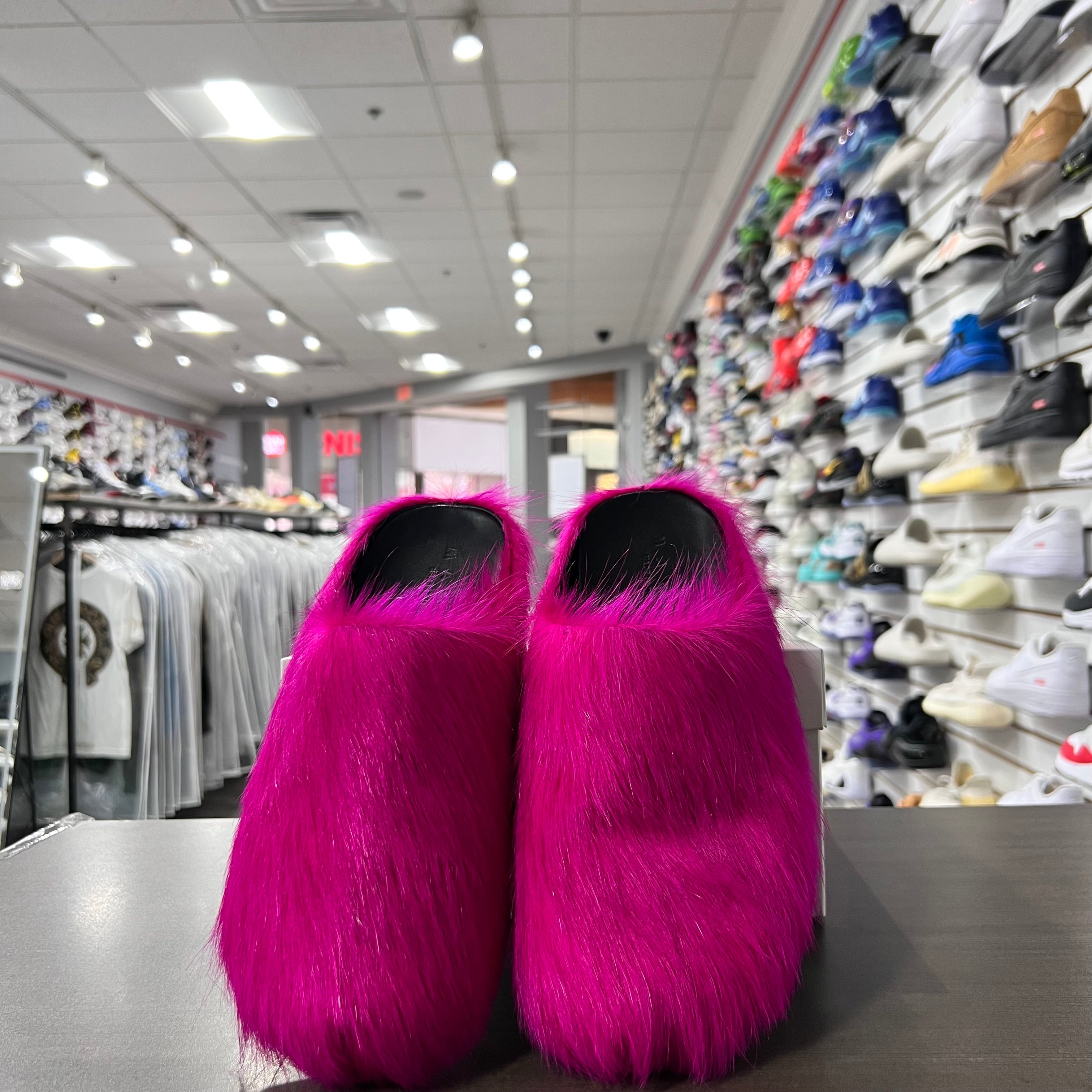Marni Fussbett Pony Hair Mule Pink (Lightly Worn+Replacement Box)