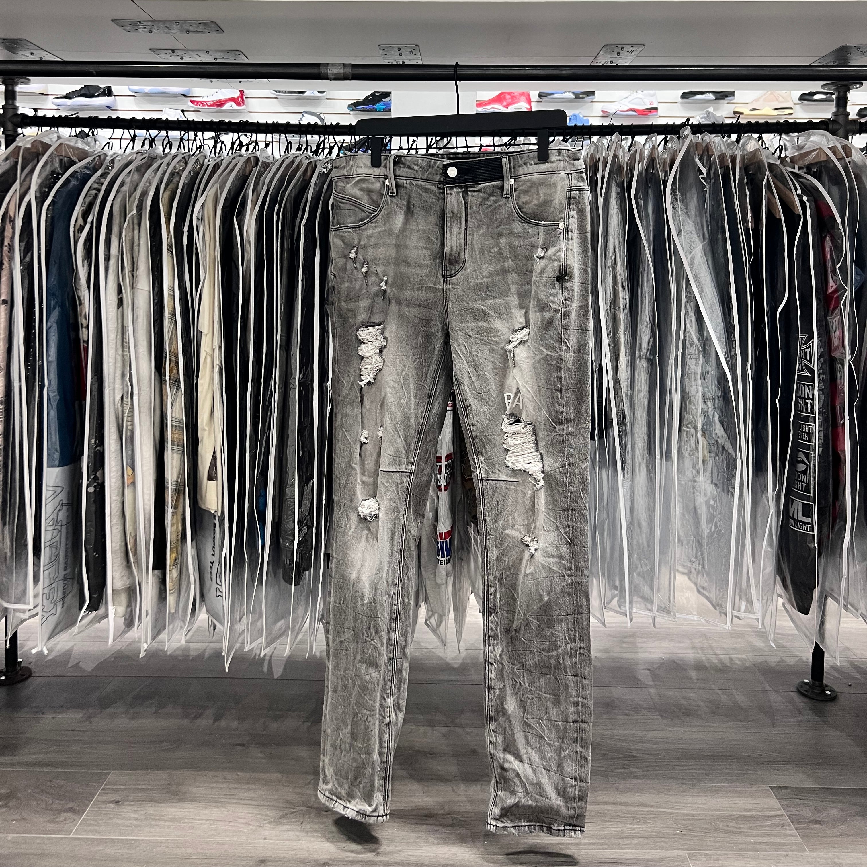 RTA Jeans Light Grey (Lightly Worn)