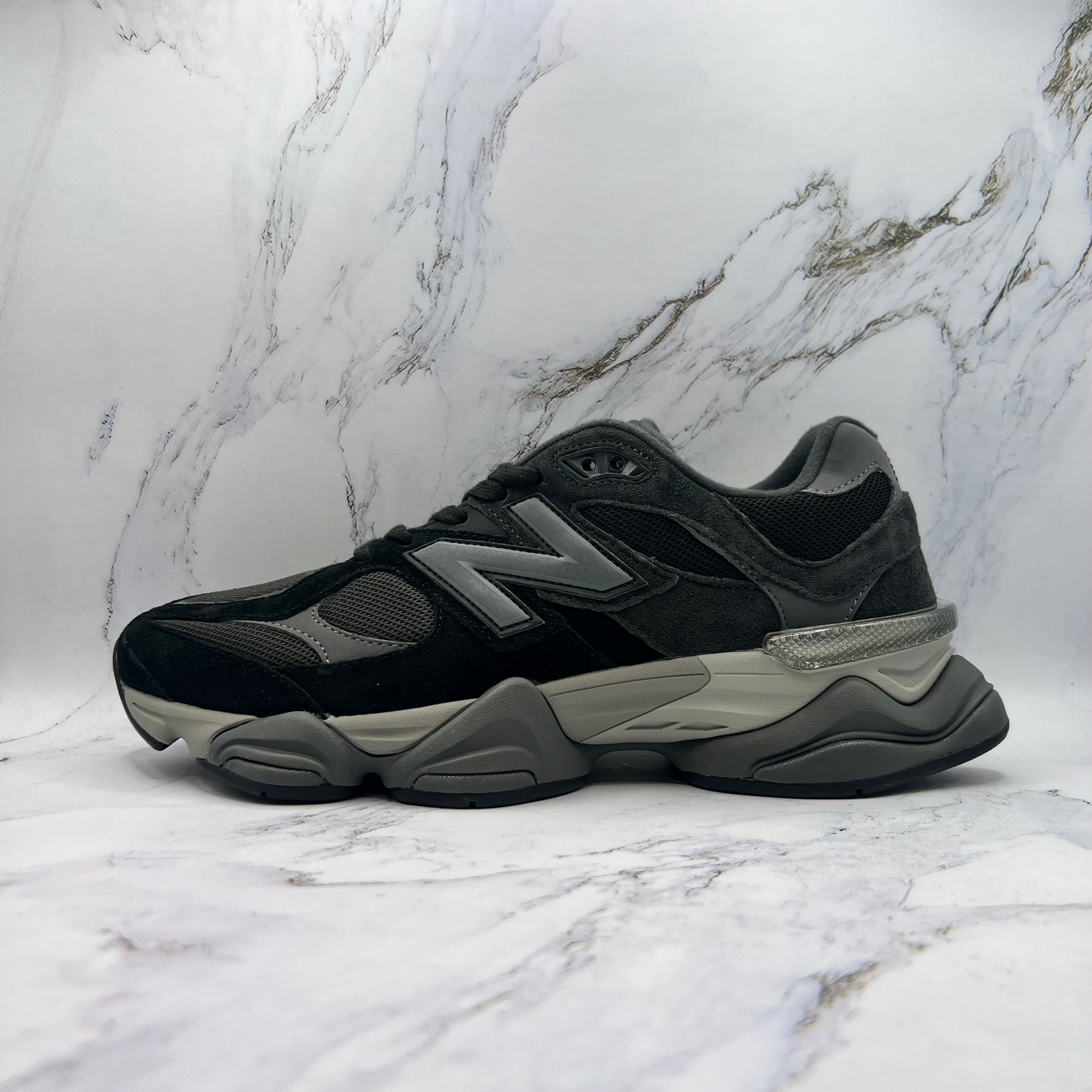 New Balance 9060 Mens Black Castlerock