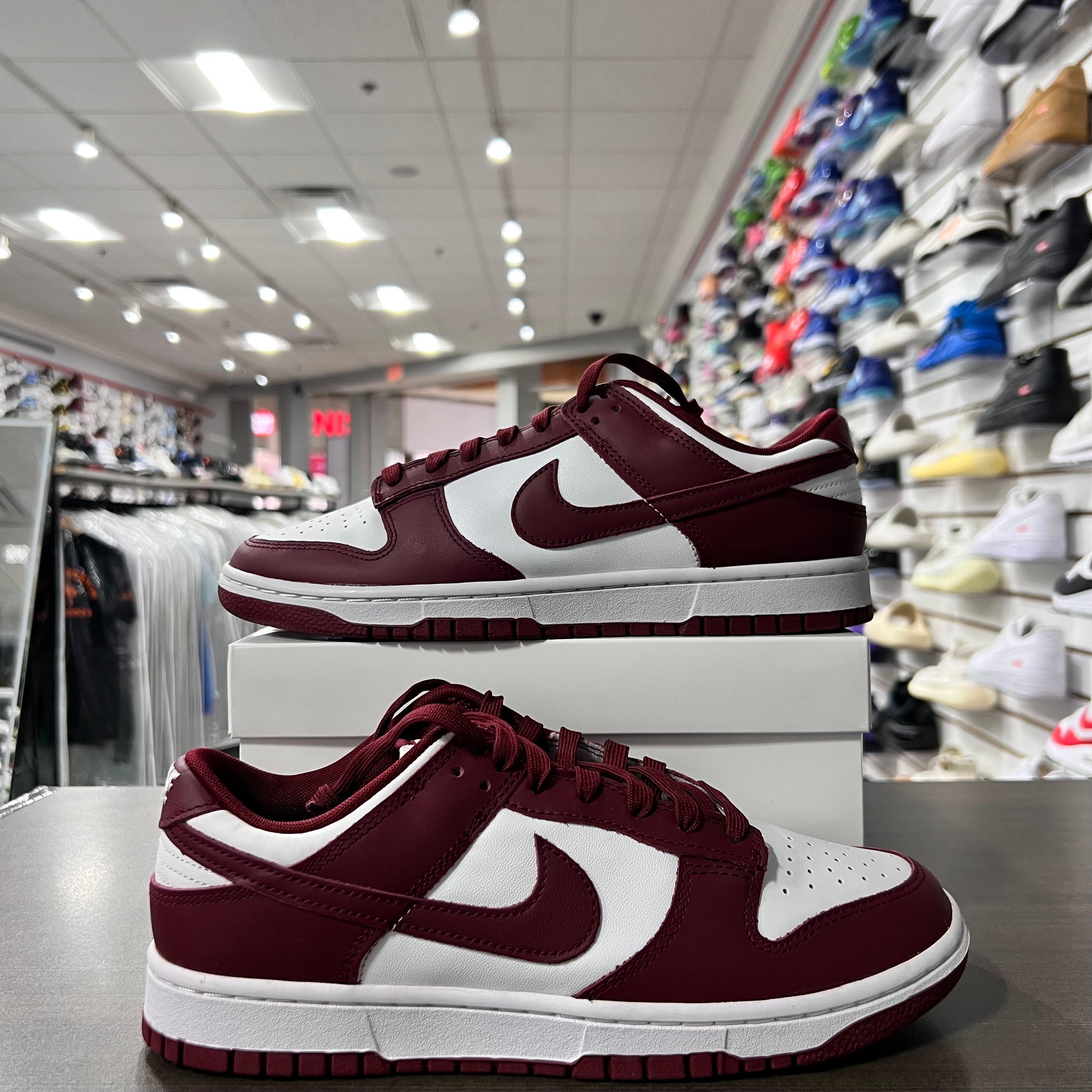 Nike Dunk Low Mens Team Red (Lightly Worn+Replacement Box)