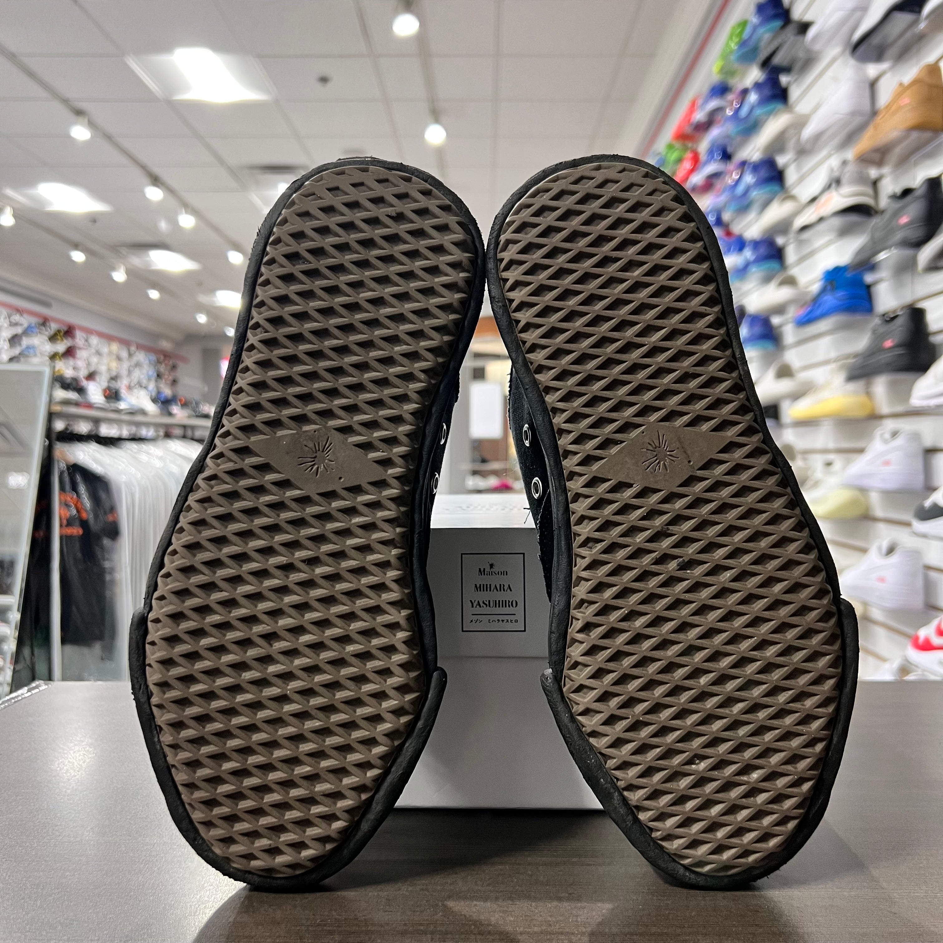 Maison Mihara Yasuhiro Peterson OG Sole Canvas Low Black Black (Lightly Worn)