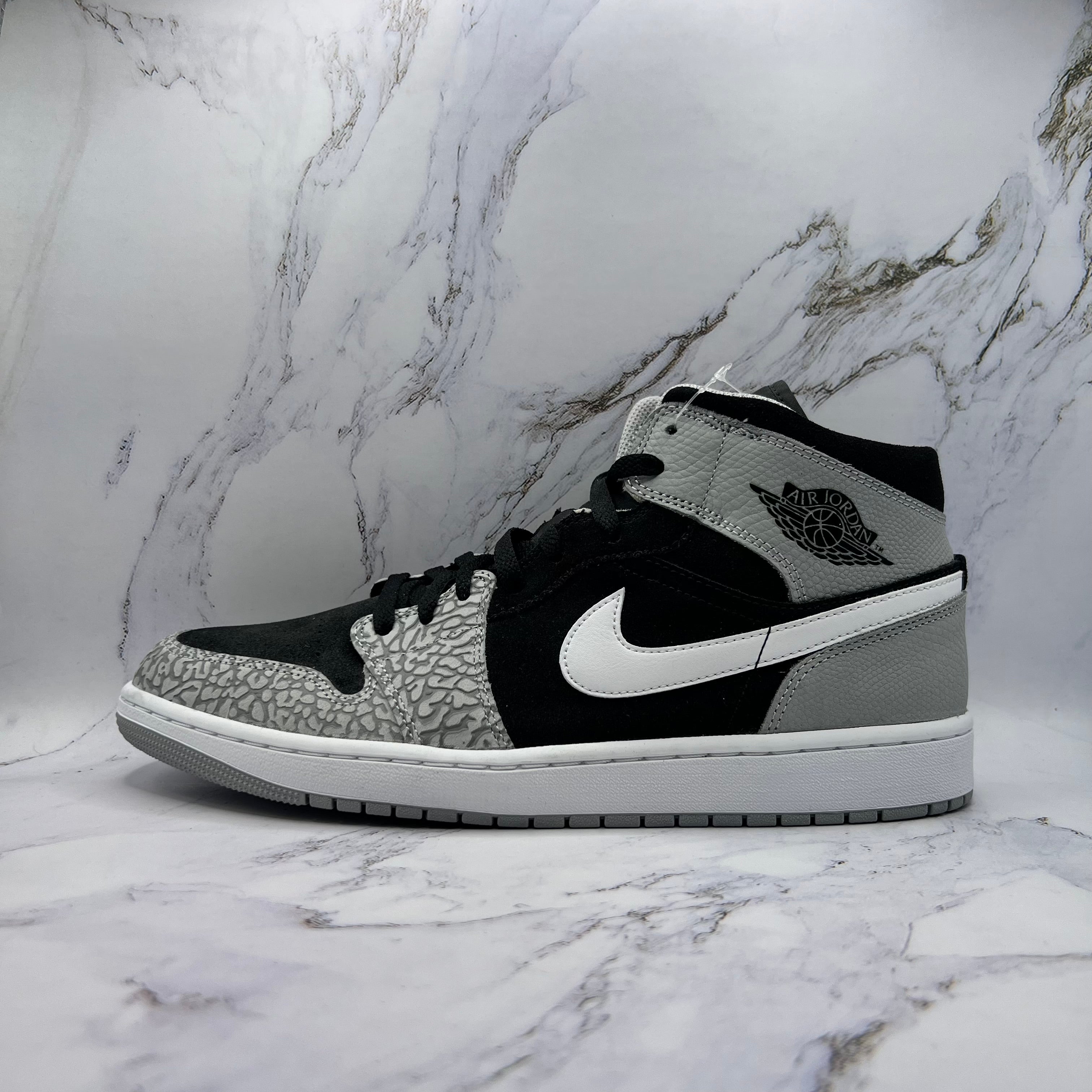 Jordan 1 Mid SE Mens Elephant Print (Replacement Box)