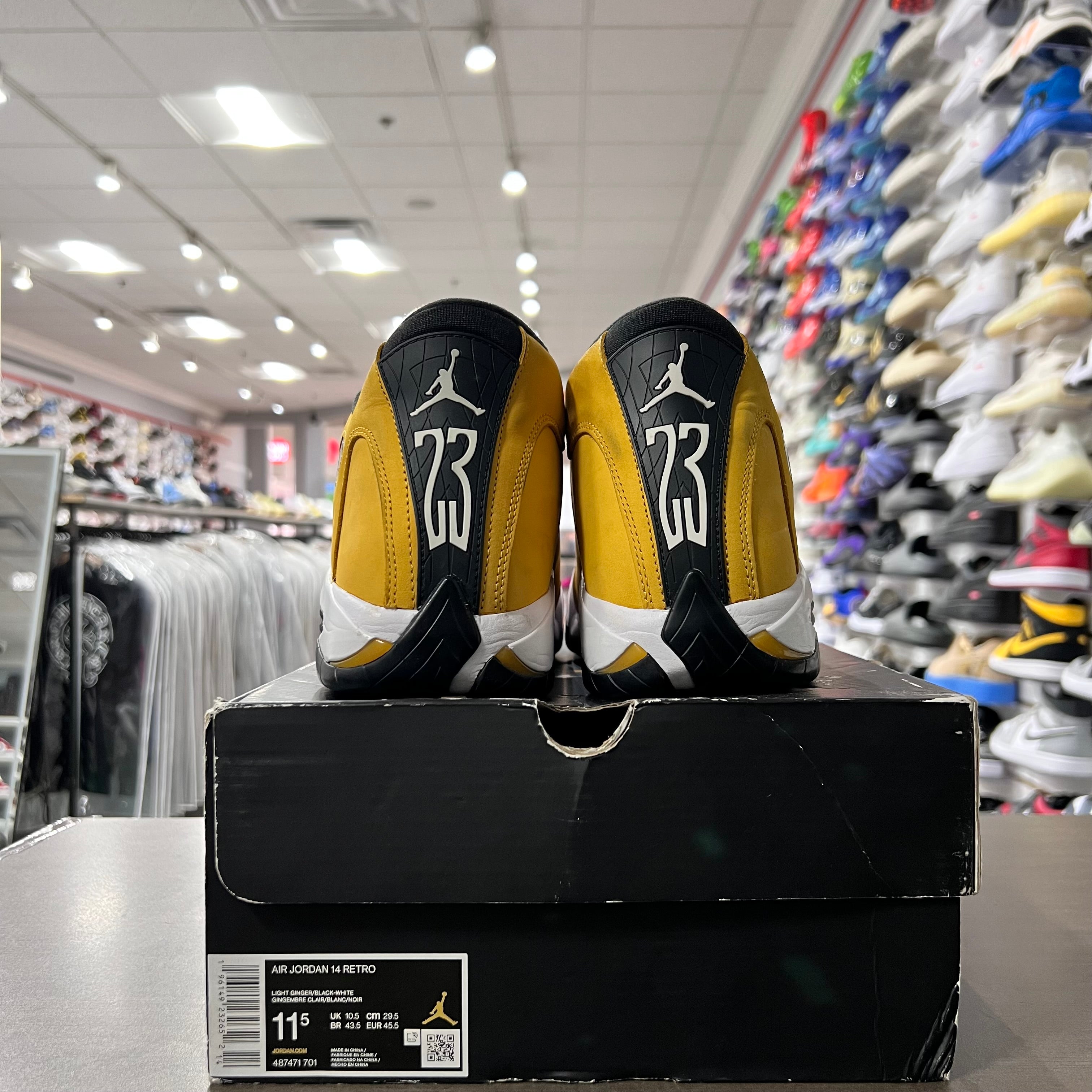 Jordan Retro 14 Mens Ginger (Lightly Worn)