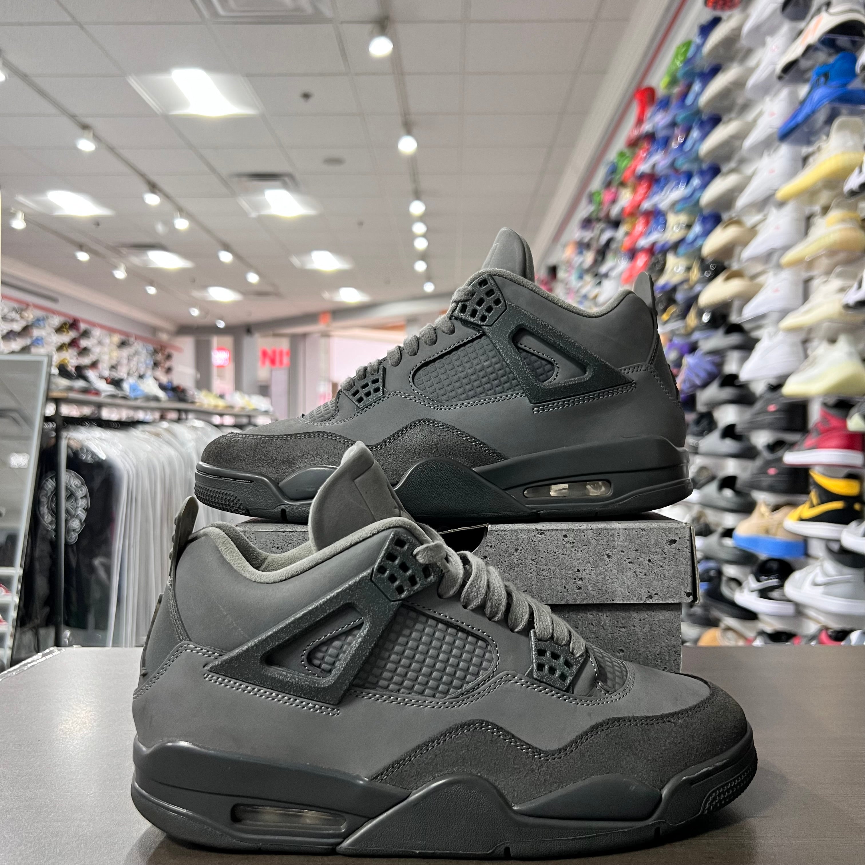 Jordan Retro 4 Mens Wet Cement (Lightly Worn)