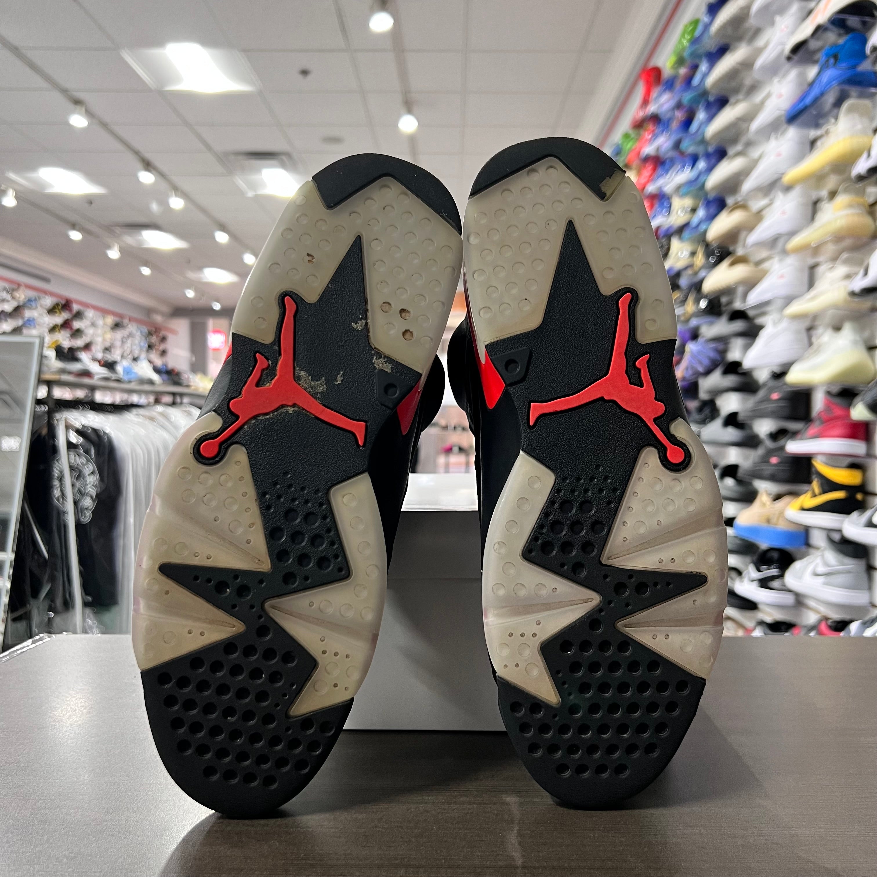 Jordan Retro 6 Mens Black Infrared (2019)(Lightly Worn+Replacement Box)