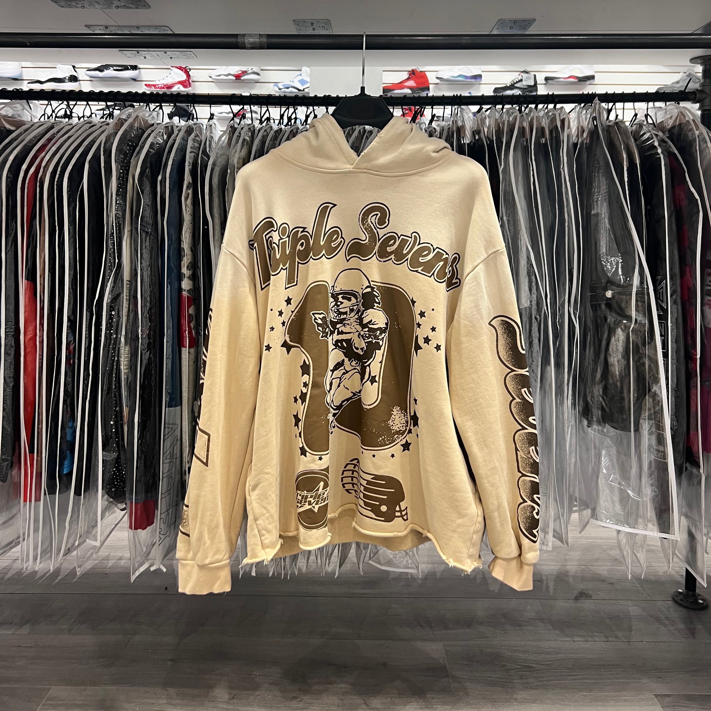 Triple Sevens All Star Hoodie Brown (Lightly Worn)