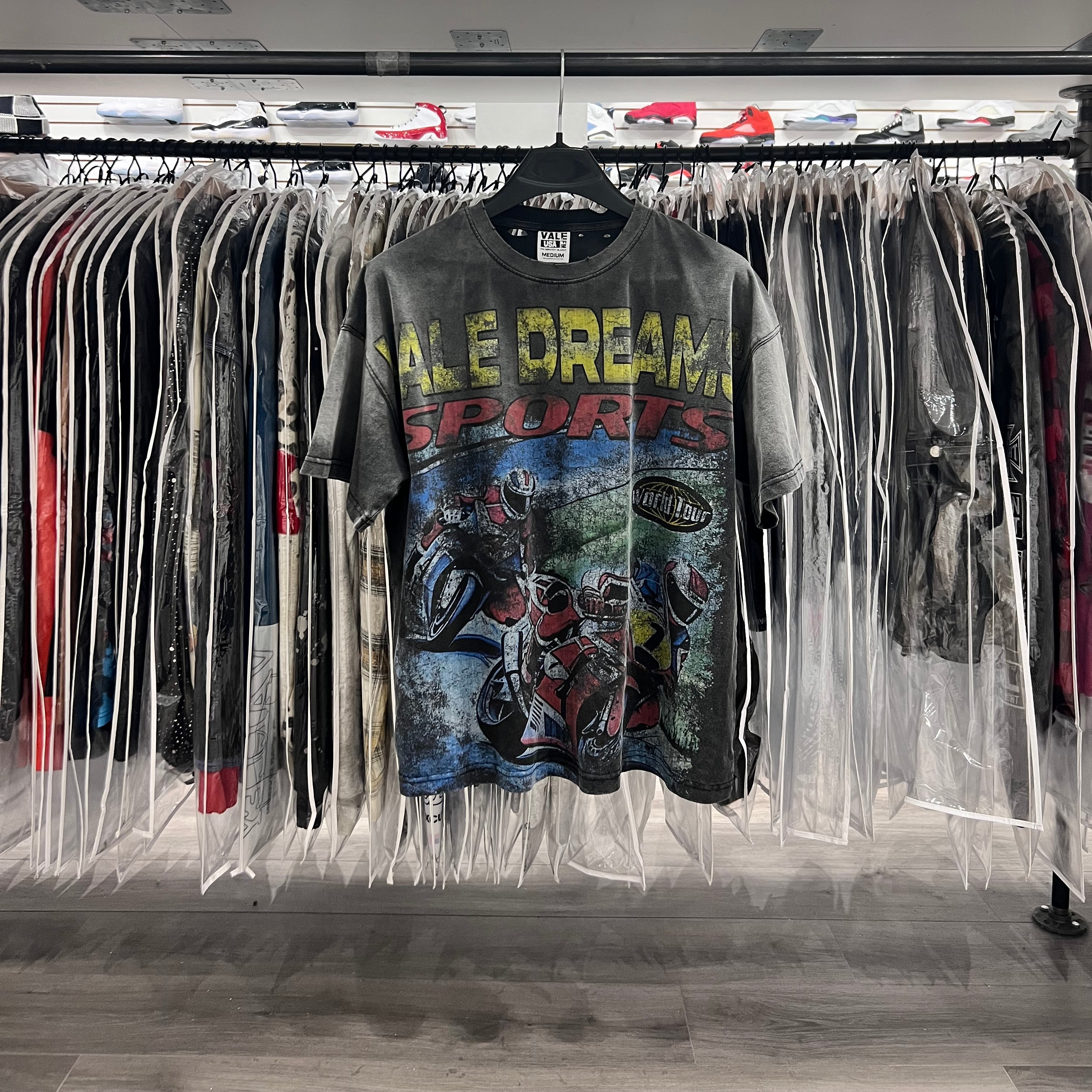 Vale Dreams Motorcross Tee Black