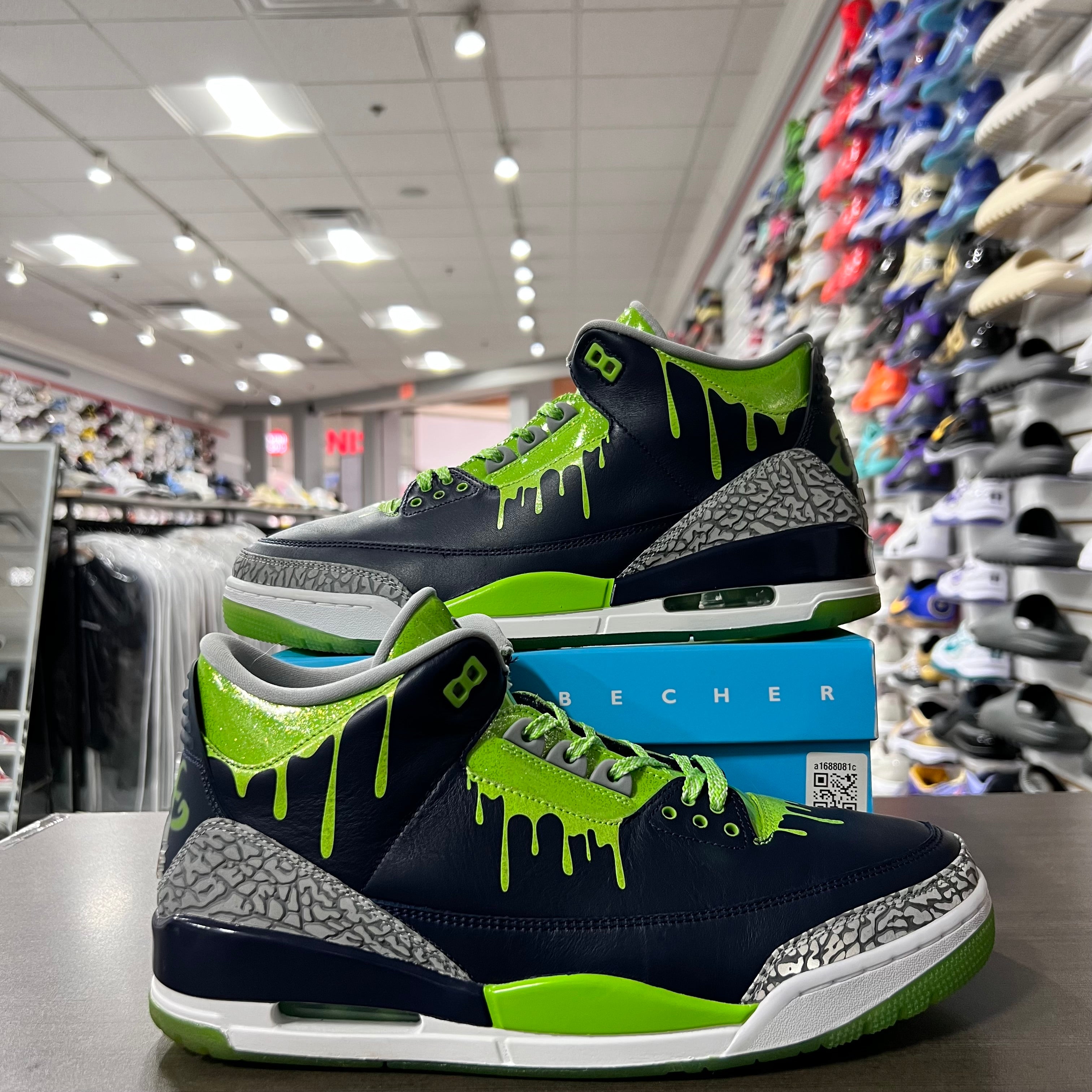 Jordan Retro 3 Mens Doernbecher Hugo (Lightly Worn)