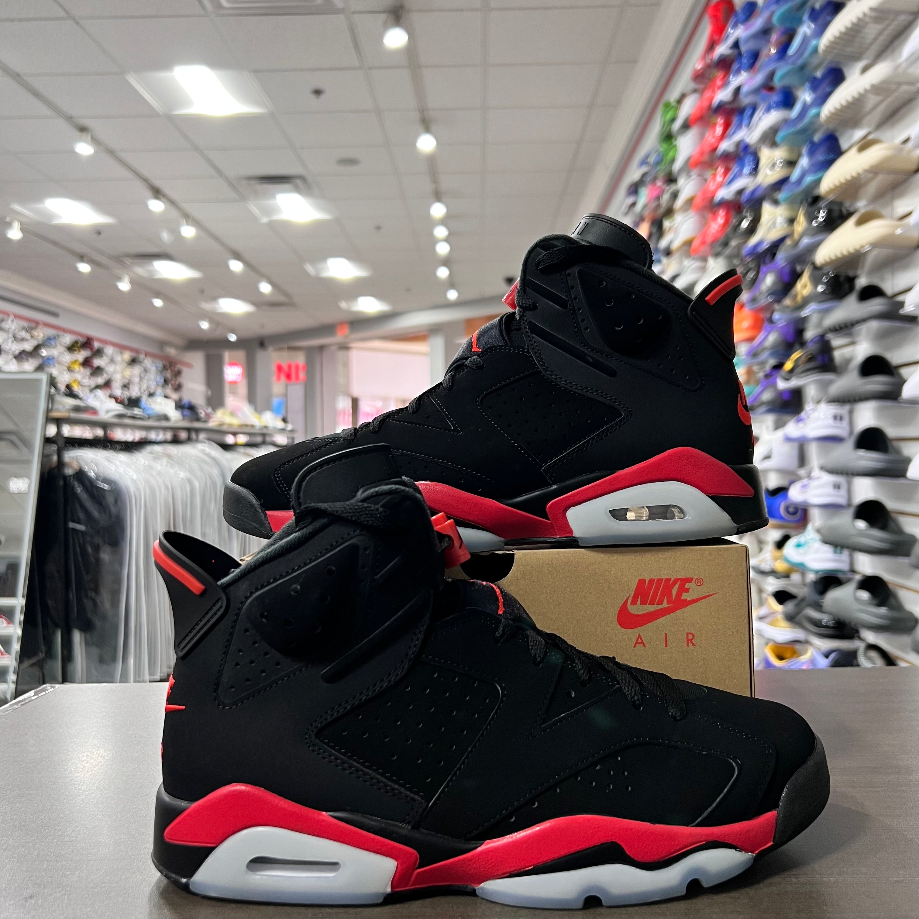 Jordan Retro 6 Mens Infrared Salesman (Lightly Worn)