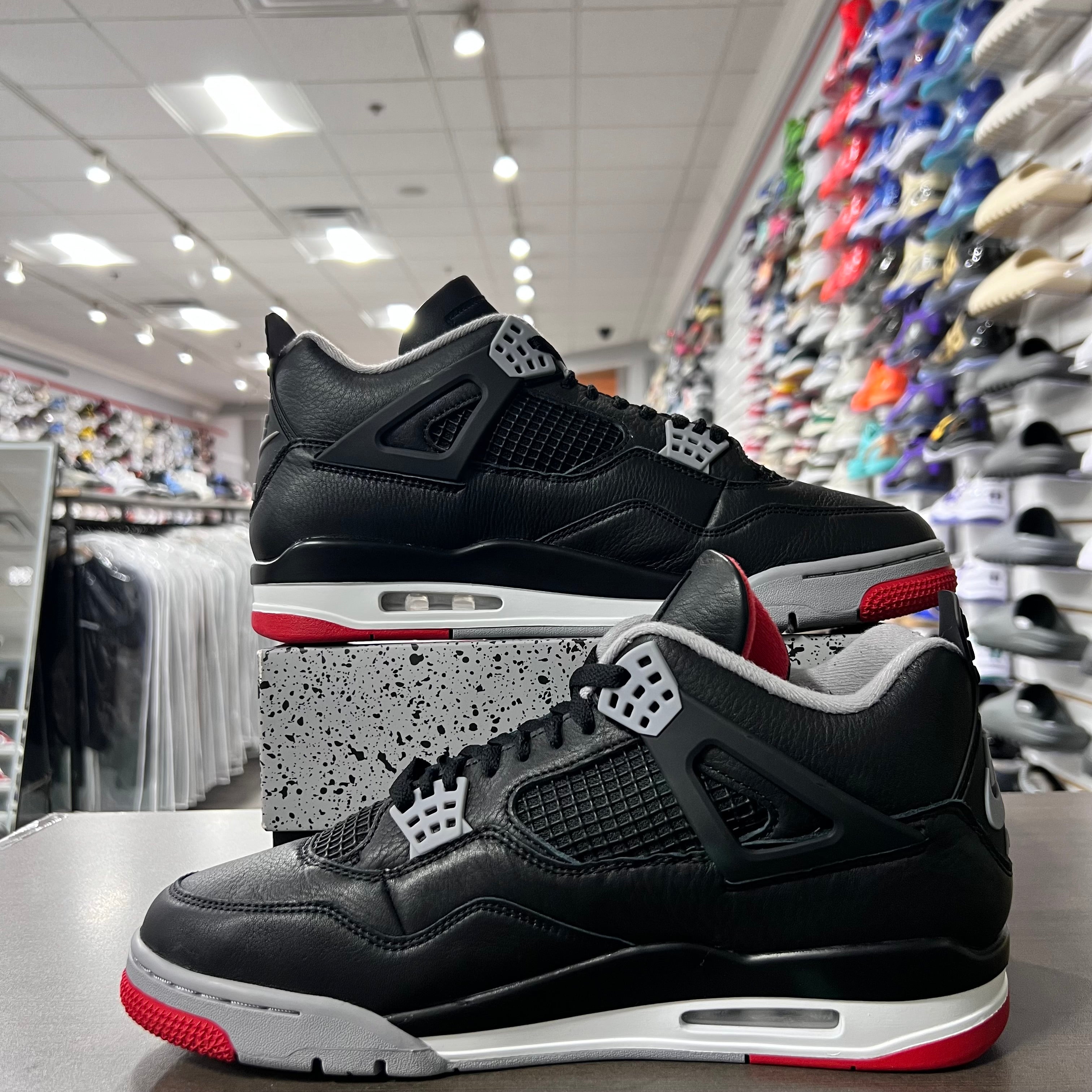 Jordan Retro 4 Mens Bred Reimagined (Lightly Worn)