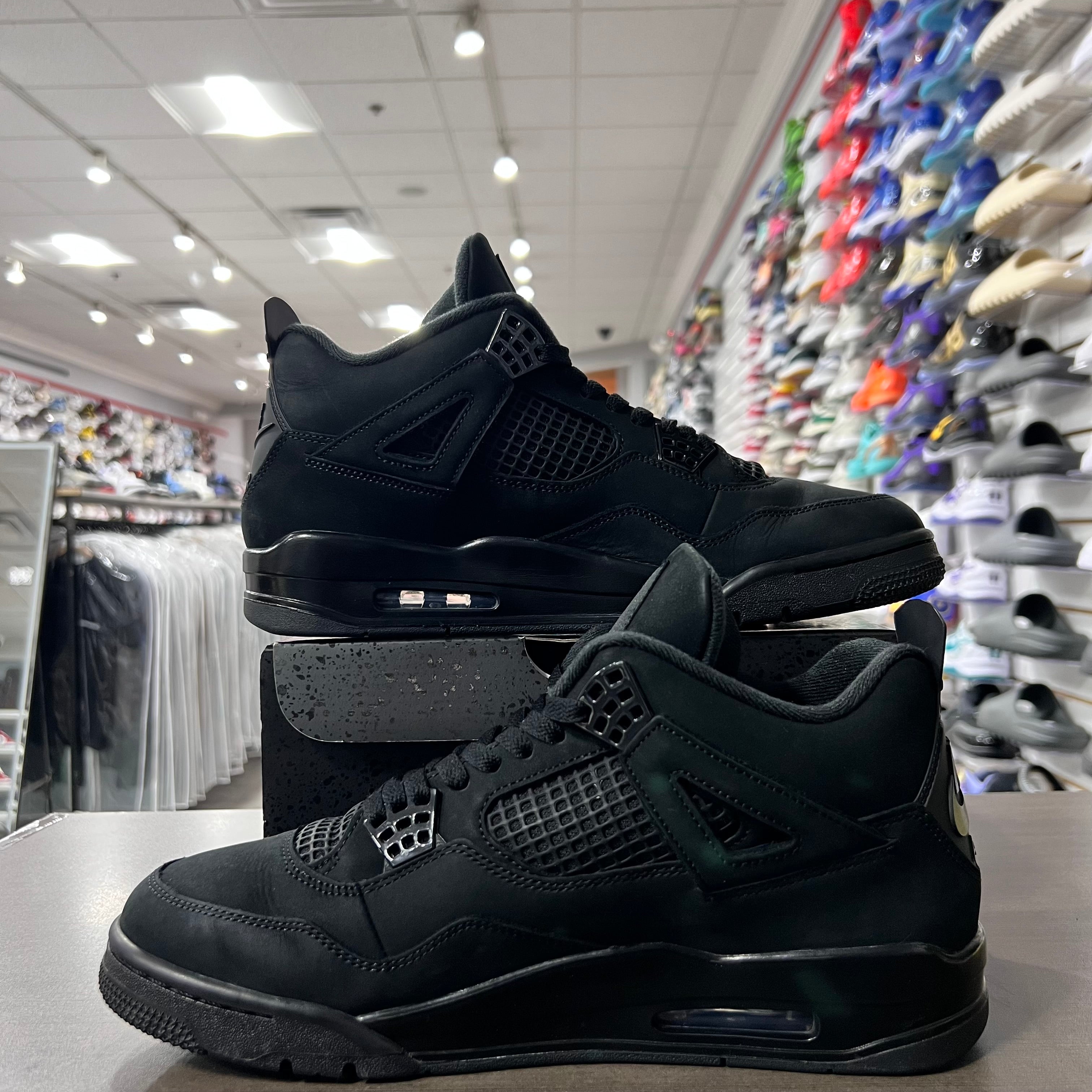 Jordan Retro 4 Mens Black Cat (2025)(Lightly Worn)