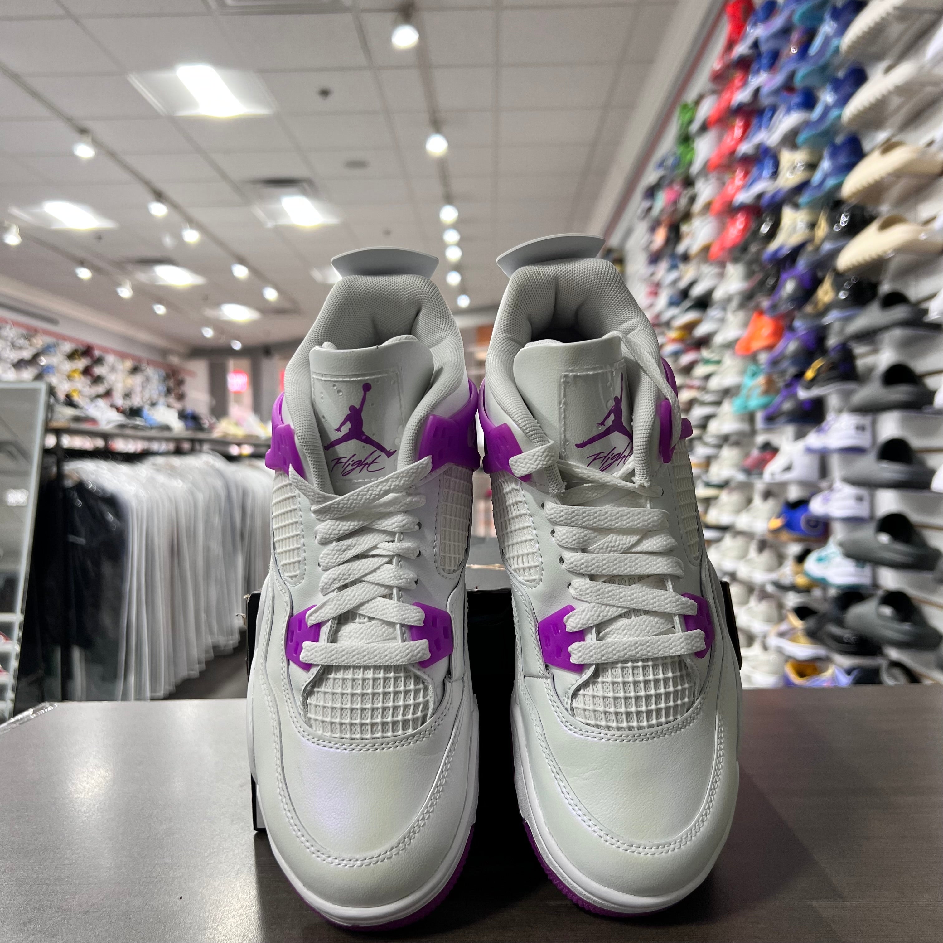 Jordan Retro 4 Gs Hyper Violet (Lightly Worn)