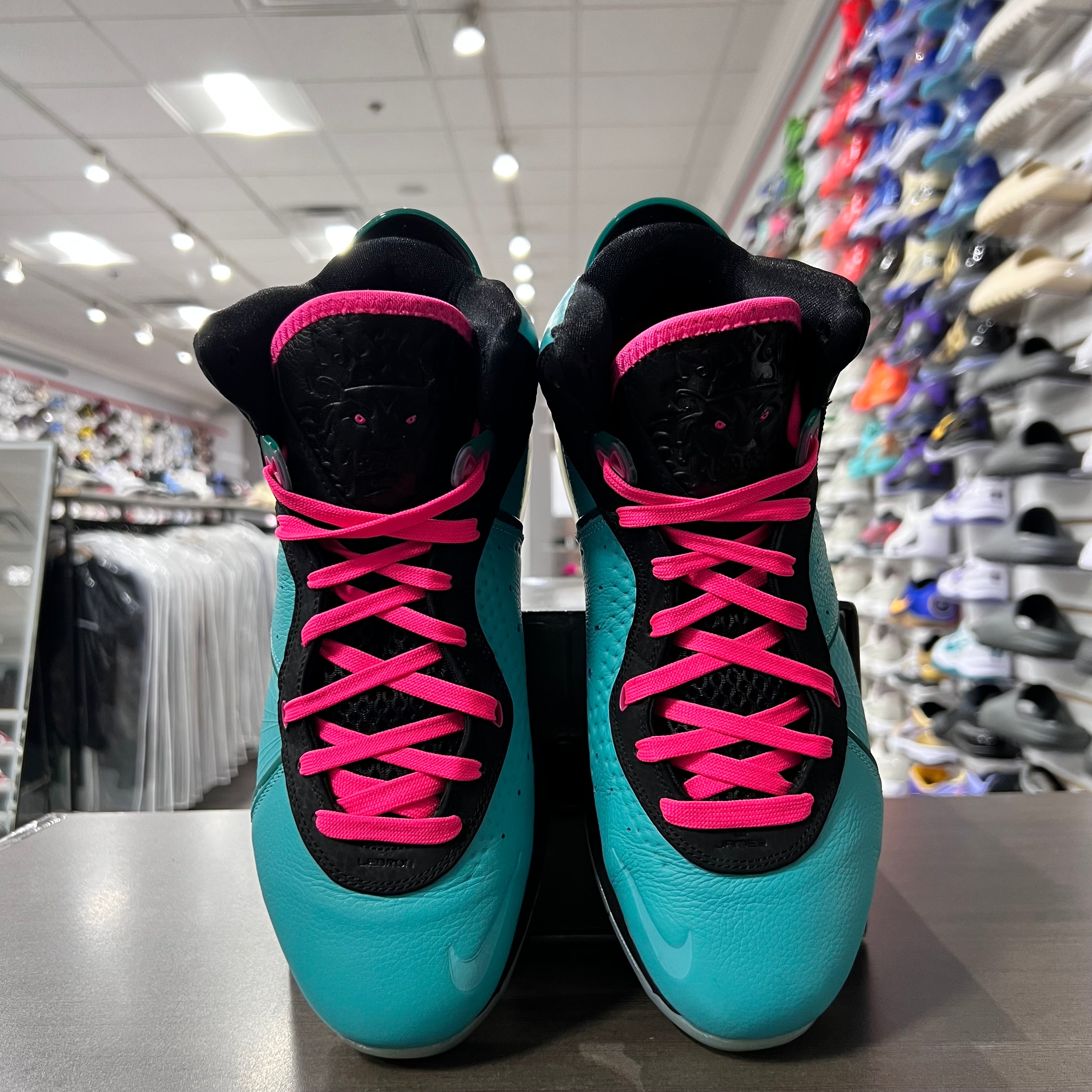 Nike LeBron 8 Mens South Beach (2021)(Lightly Worn)