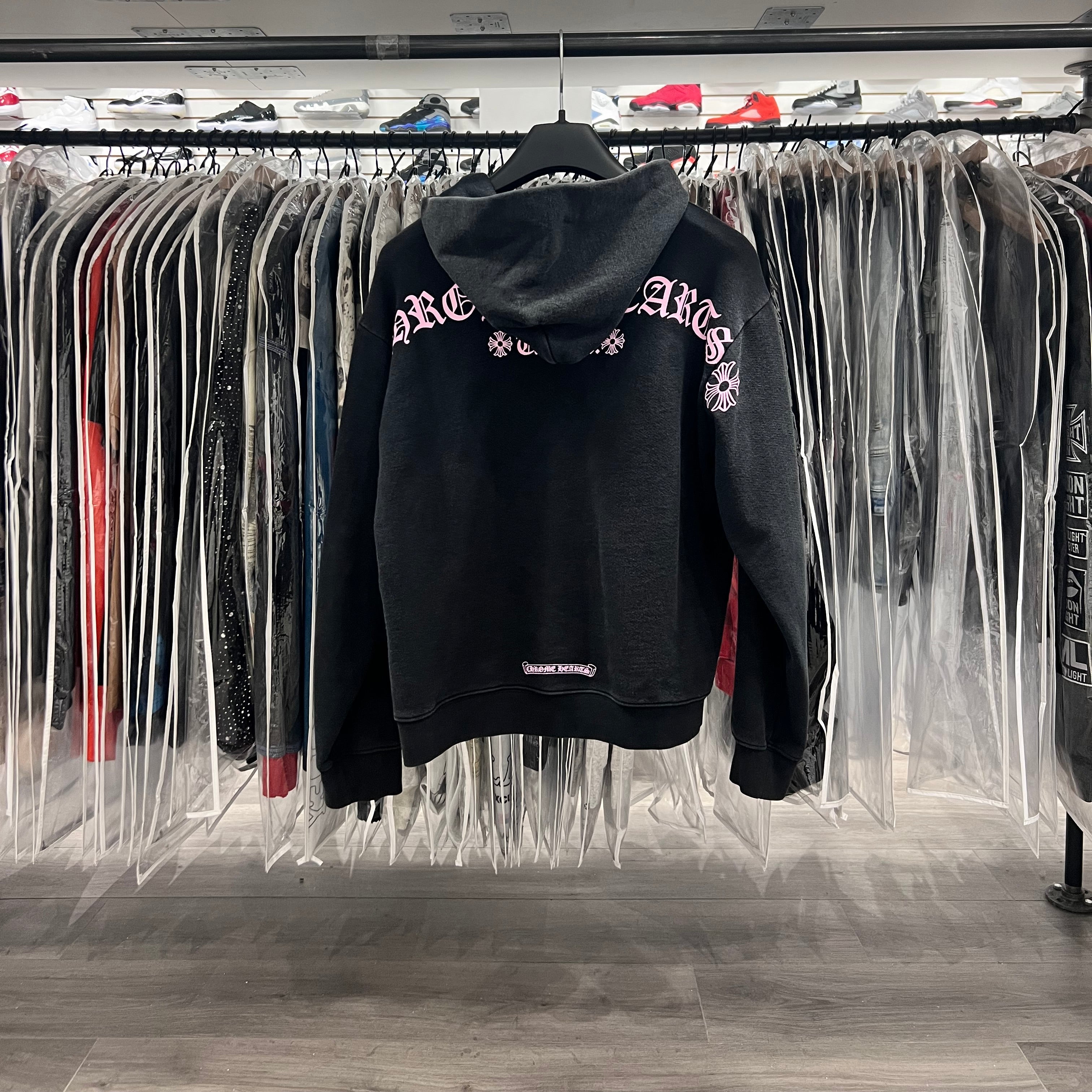 Chrome Hearts Matty Boy Hoodie Pink Floral Print (Lightly Worn)