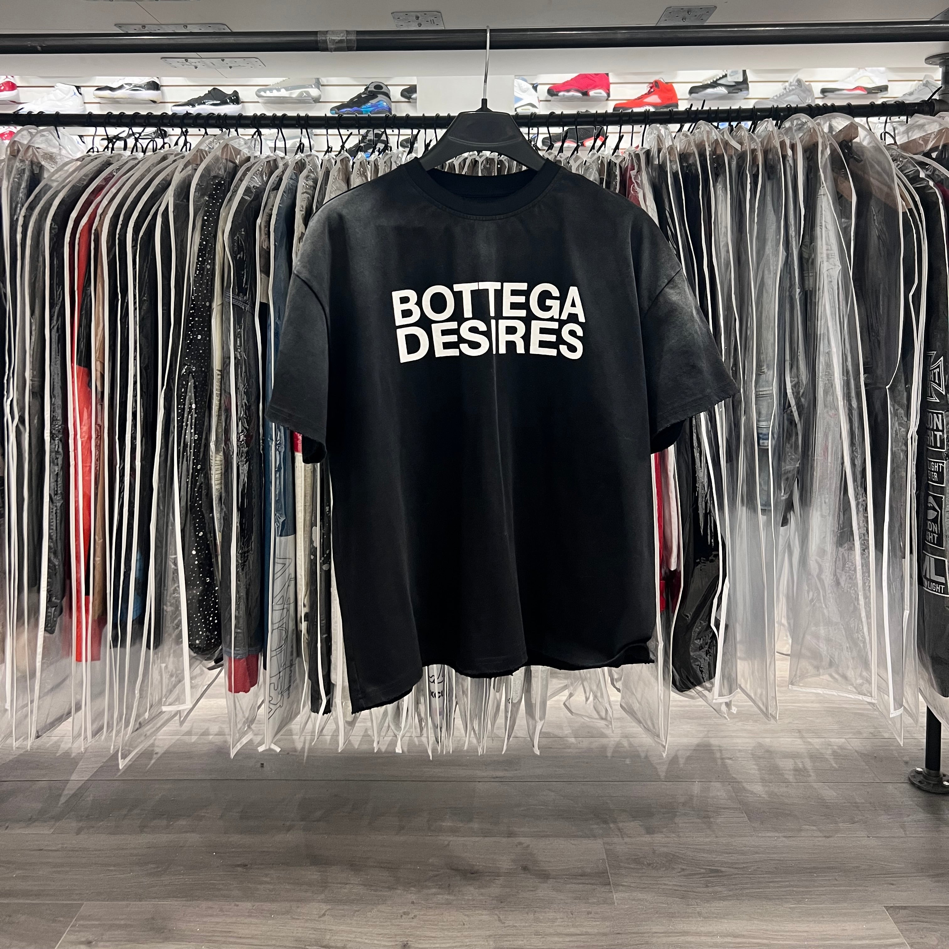 Bottega Desires Desires Are Forever Tee Black (Lightly Worn)