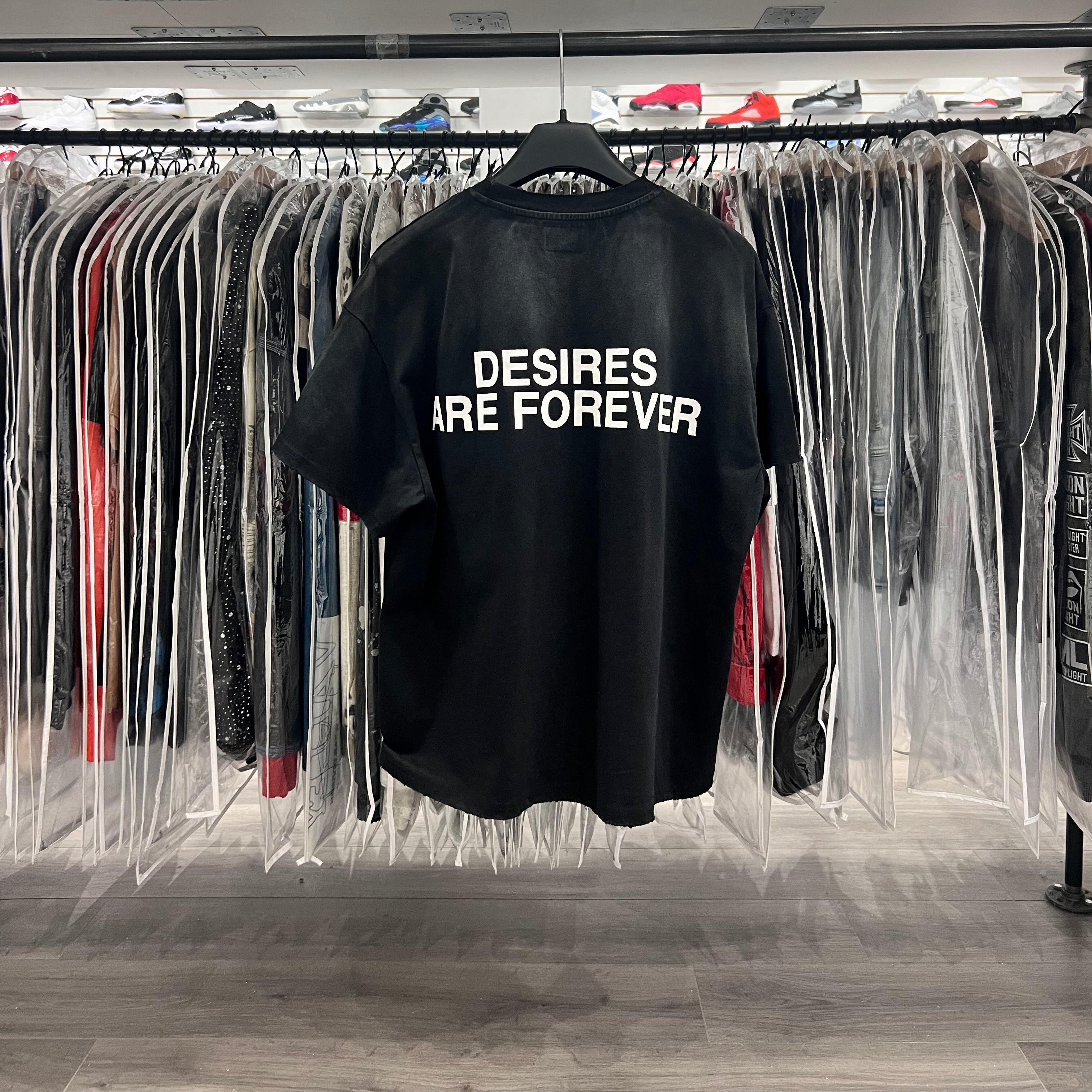 Bottega Desires Desires Are Forever Tee Black (Lightly Worn)